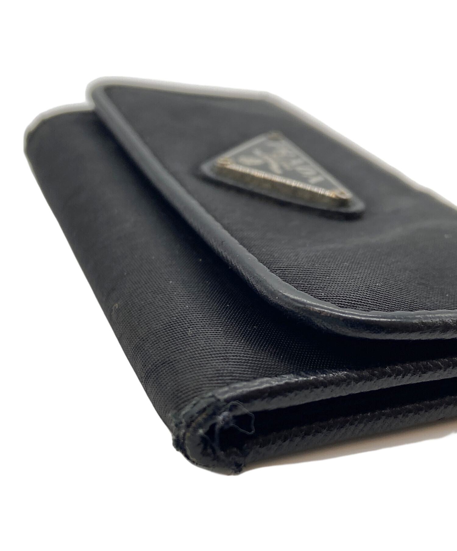 PRADA プラダ　キーケース　レザー　ブラック　管理番号【b107】 中古・古着通販】PRADA (プラダ) キーケース ブラック｜ブランド・古着