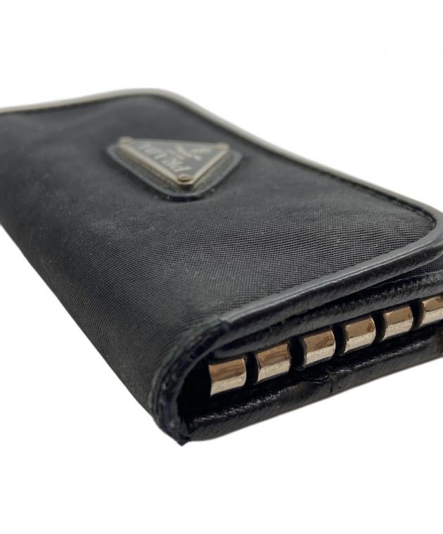 中古・古着通販】PRADA (プラダ) キーケース ブラック｜ブランド・古着