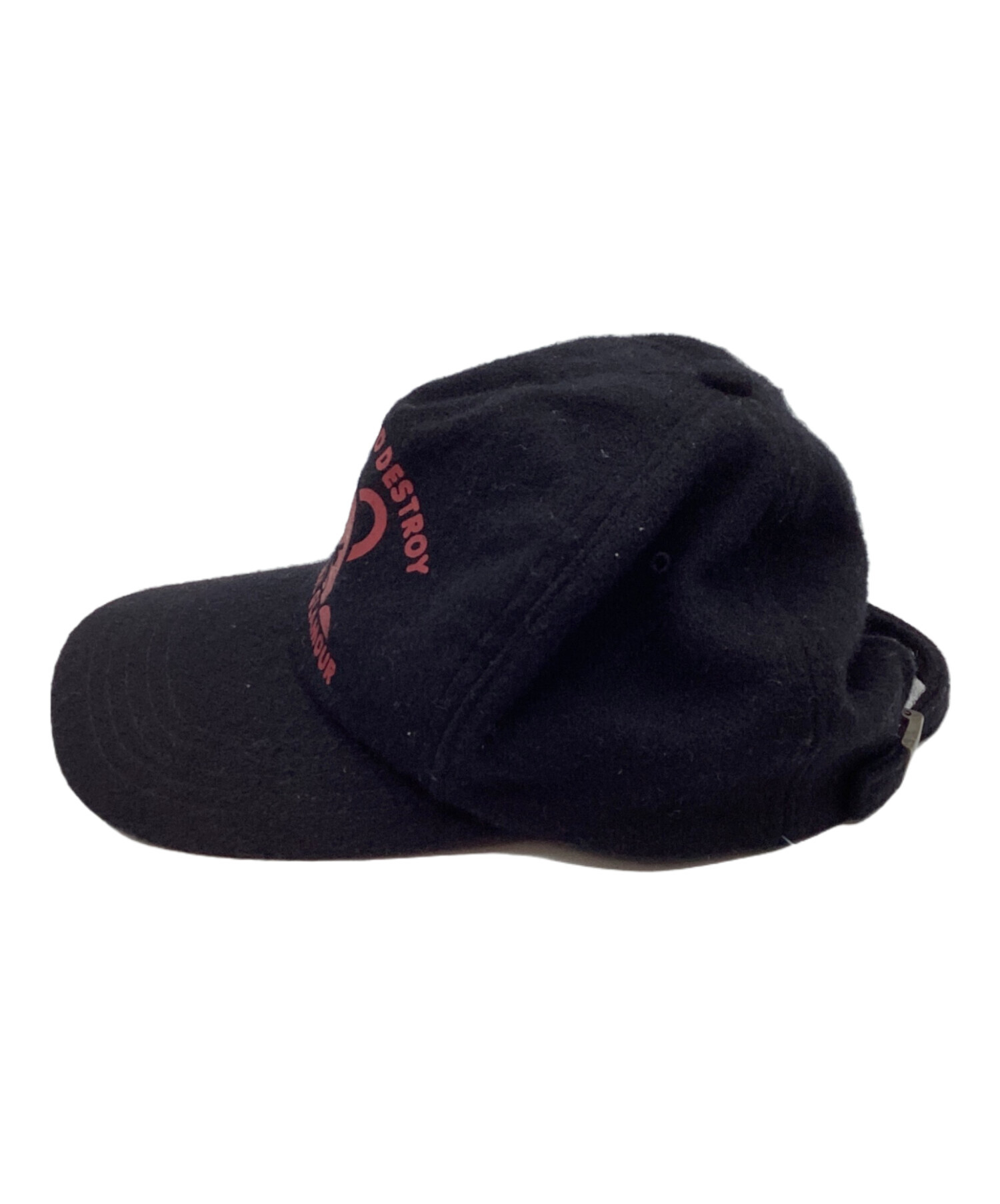 HYSTERIC GLAMOUR 耳あて付きキャップ ブラック 中古・古着通販】Hysteric Glamour (ヒステリックグラマー) ウール