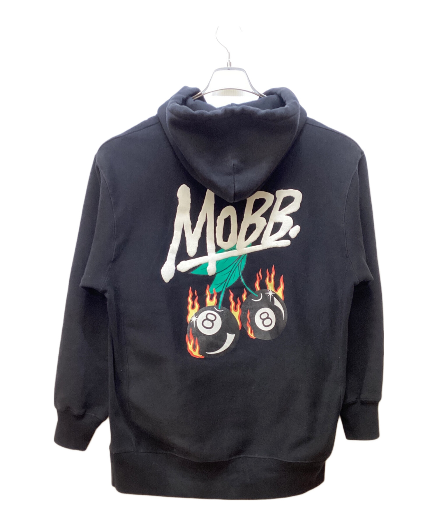 中古・古着通販】MOBB (モブ) パーカー ブラック サイズ:XL｜ブランド