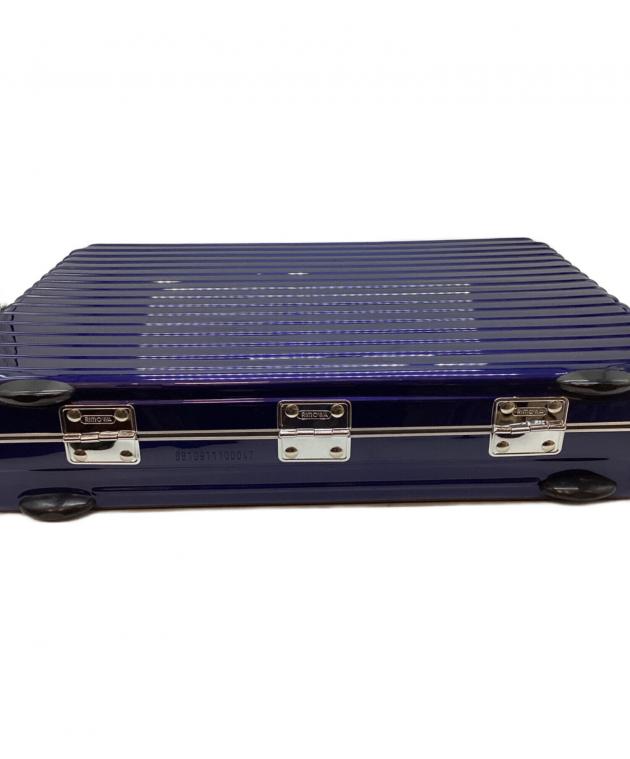 リモワ Rimowa旧盤トパーズ 青タグ アタッシュケース　25L RIMOWA（リモワ） トパーズ アタッシュケース 928.45 トランク アルミ