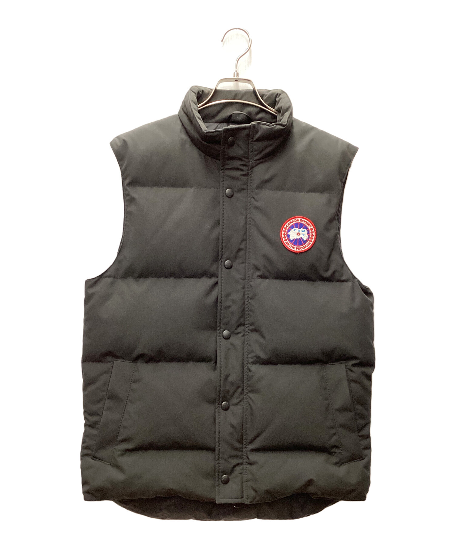 中古・古着通販】CANADA GOOSE (カナダグース) ダウンベスト ブラック