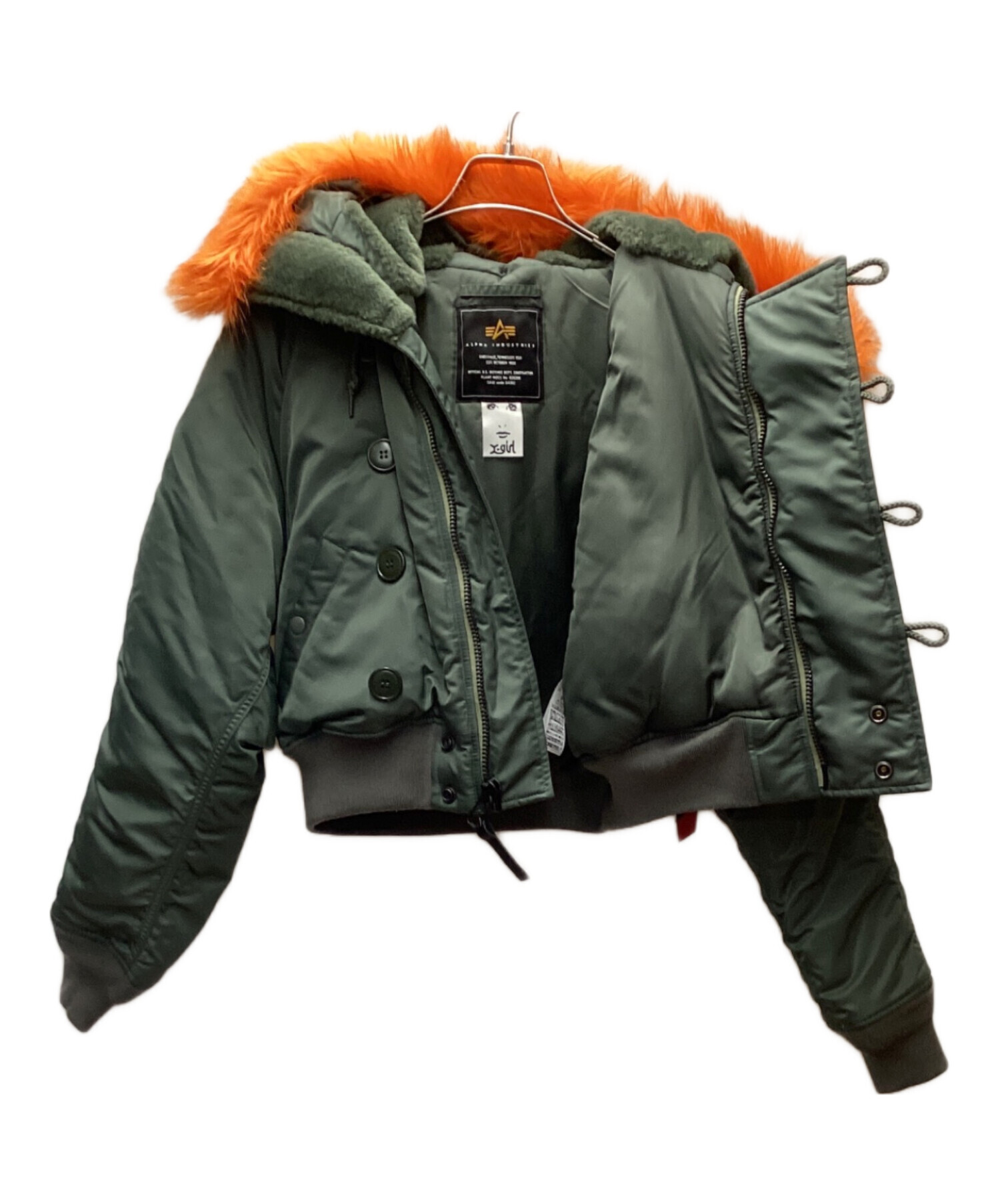 中古・古着通販】ALPHA (アルファ) X-GIRL (エックスガール) N-2B