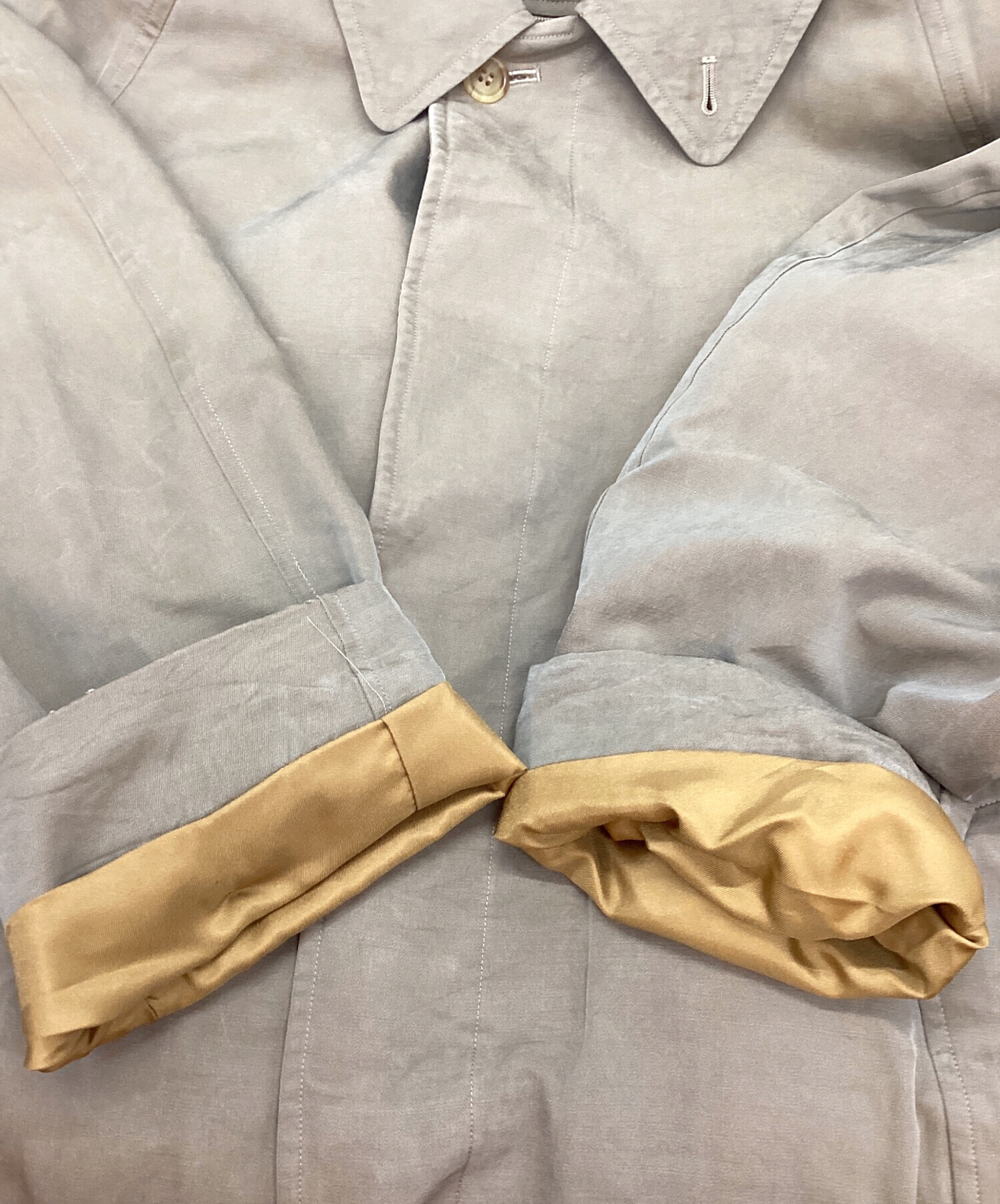 中古・古着通販】Burberry's (バーバリー) ステンカラーコート カーキ