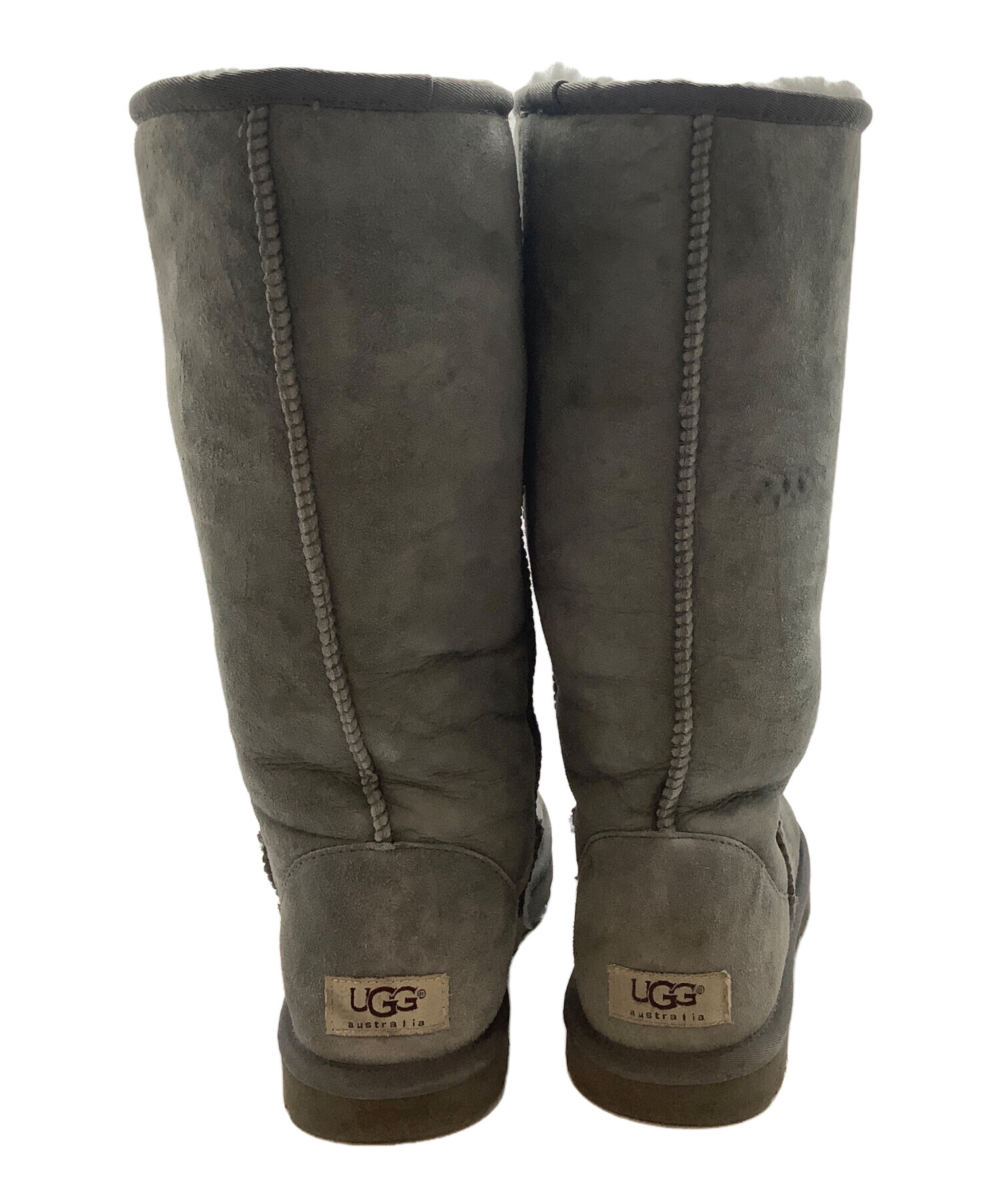 中古・古着通販】UGG (アグ) ムートンブーツ グレー サイズ:24
