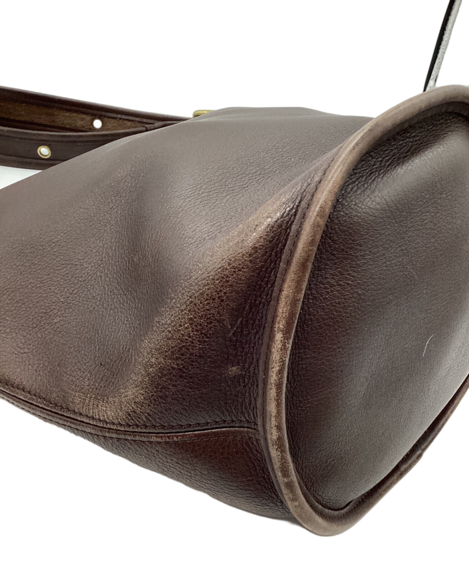 中古・古着通販】COACH (コーチ) ワンショルダーバッグ ブラウン