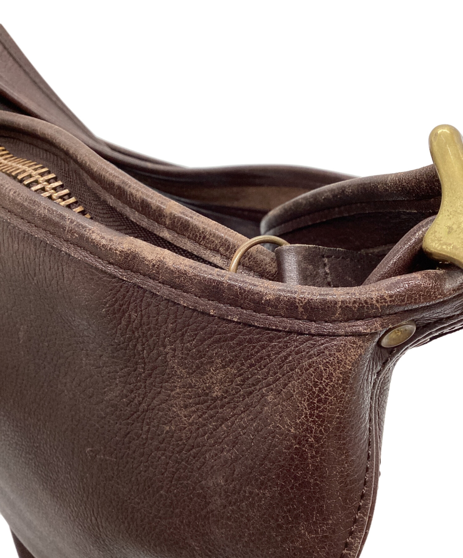 中古・古着通販】COACH (コーチ) ワンショルダーバッグ ブラウン