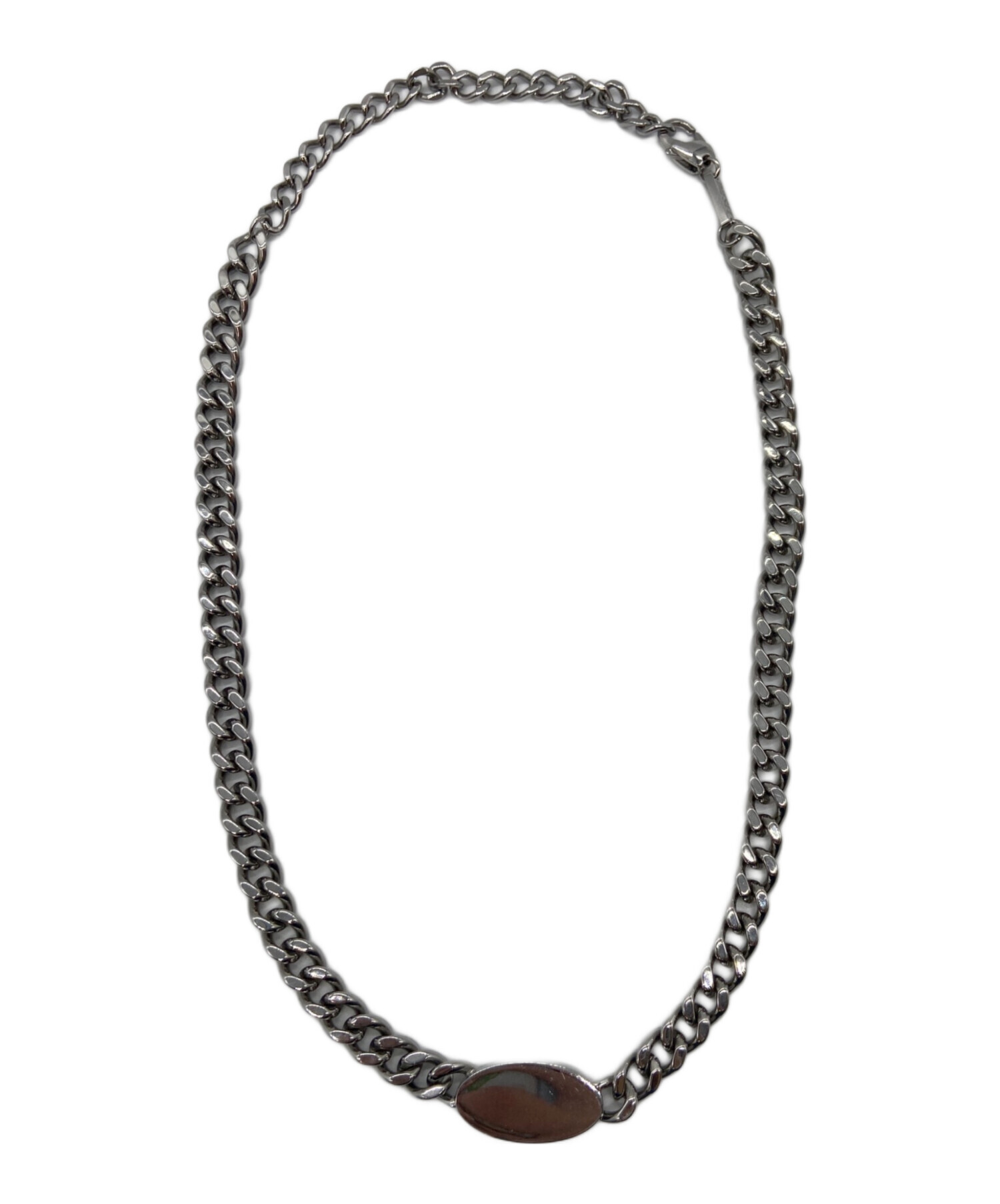 中古・古着通販】DIESEL (ディーゼル) チェーンネックレス シルバー