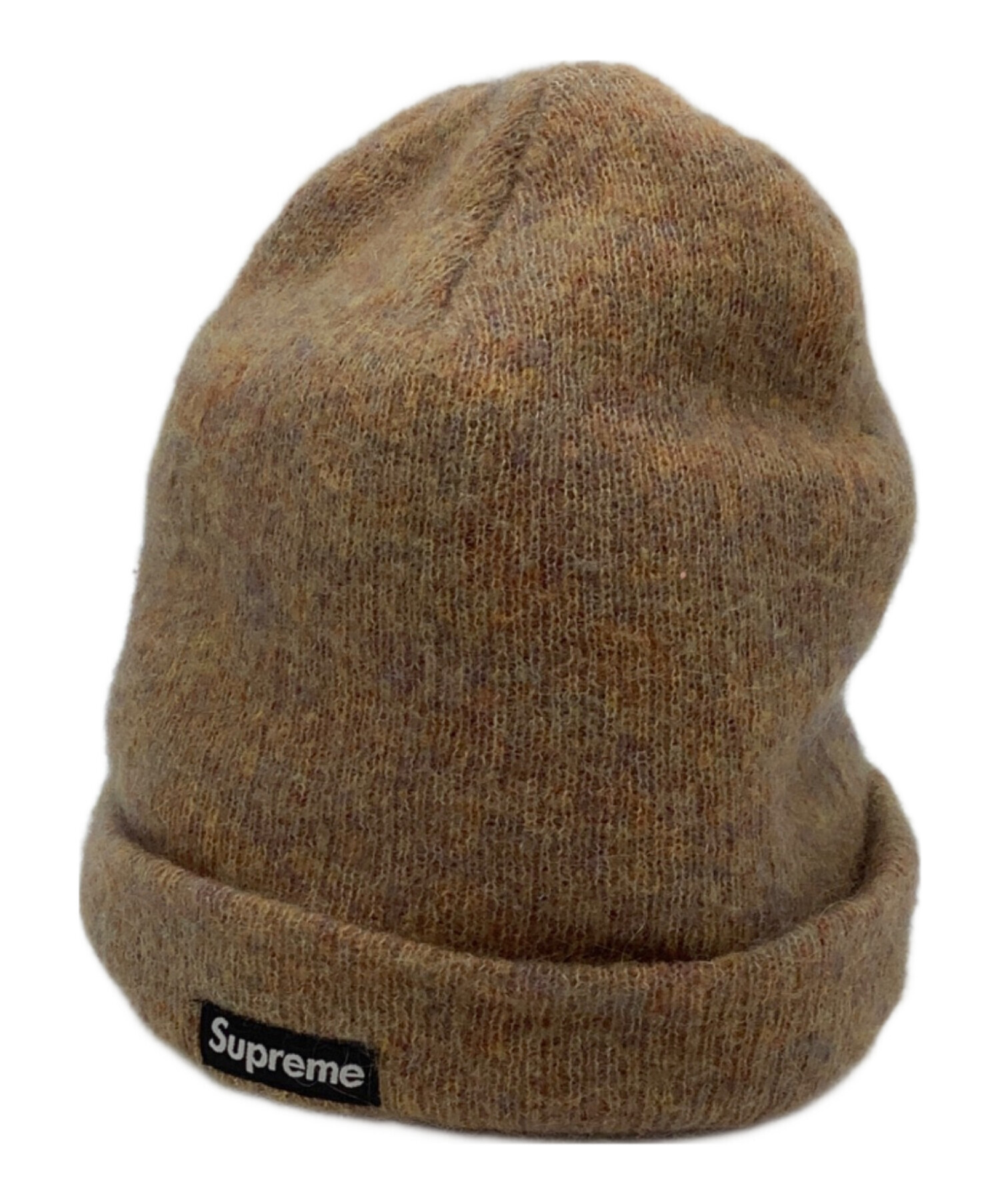 SUPREME ニット帽　ベージュ 中古・古着通販】SUPREME (シュプリーム) ニット帽 サンドベージュ