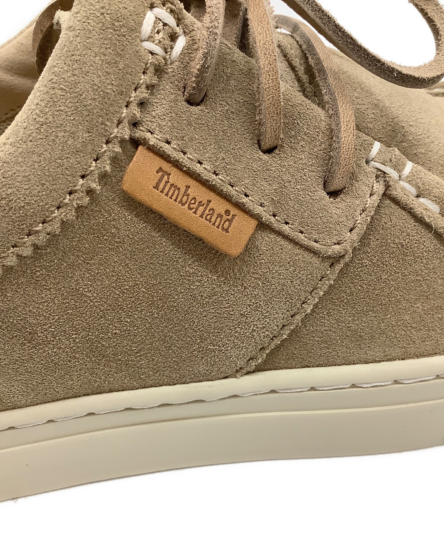 Timberland ベージュ モカシン 中古・古着通販】Timberland (ティンバーランド) モカシンシューズ