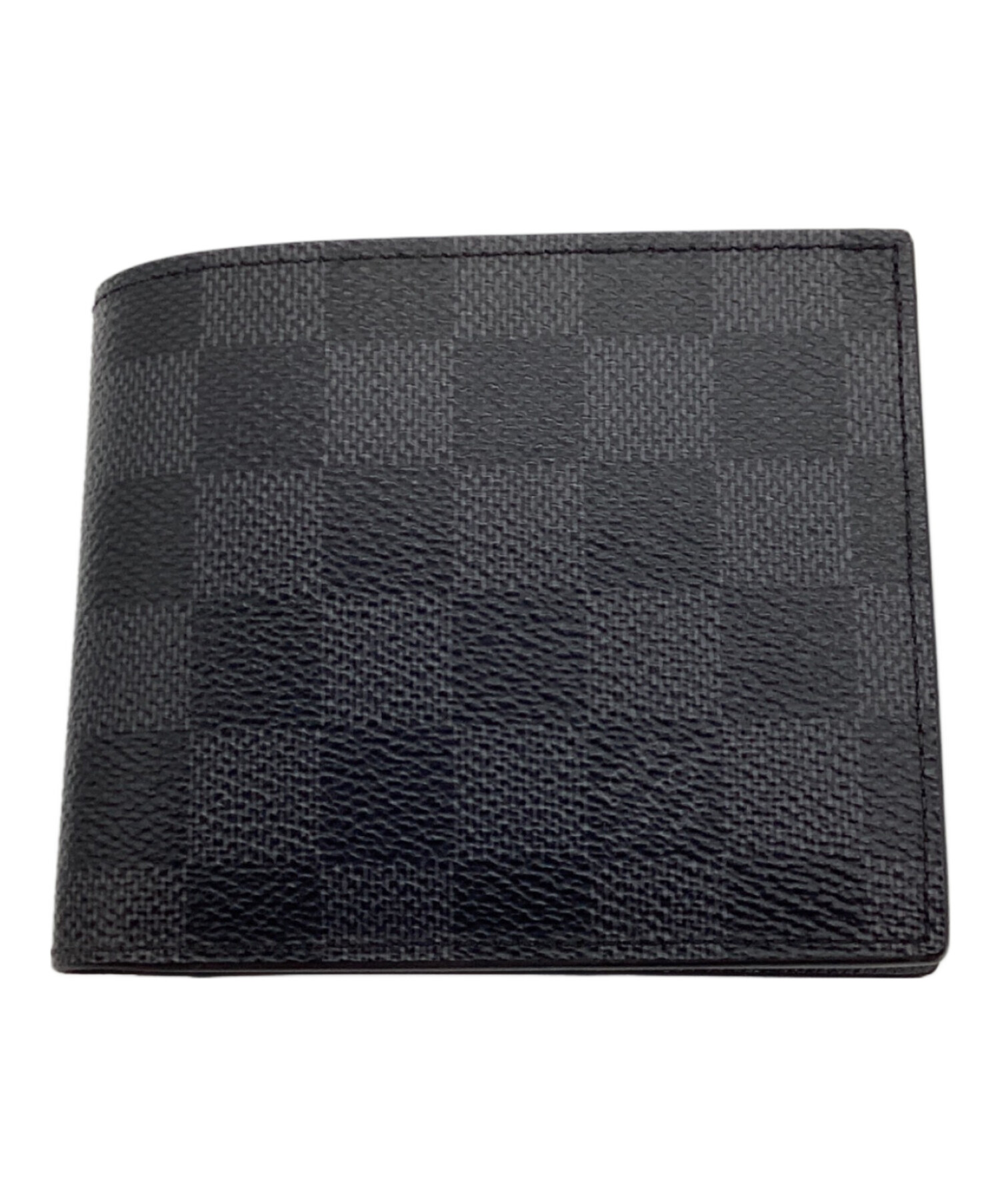 中古・古着通販】LOUIS VUITTON (ルイ ヴィトン) 2つ折り財布/ダミエ