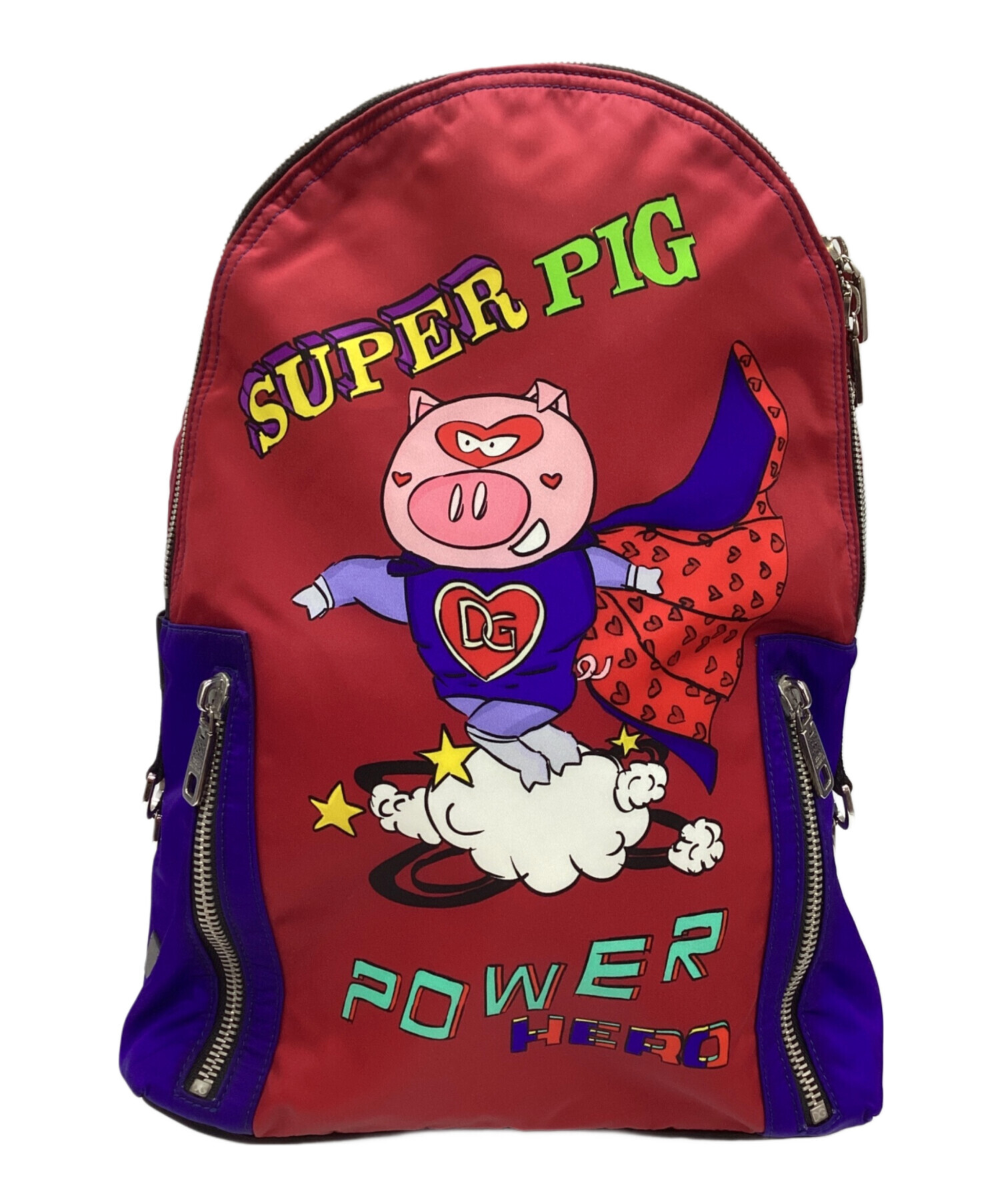極美品 10万 正規品　ドルチェ&ガッバーナ DGファミリー リュック 極美品 10万 正規品 ドルチェ&ガッバーナ DGファミリー リュック