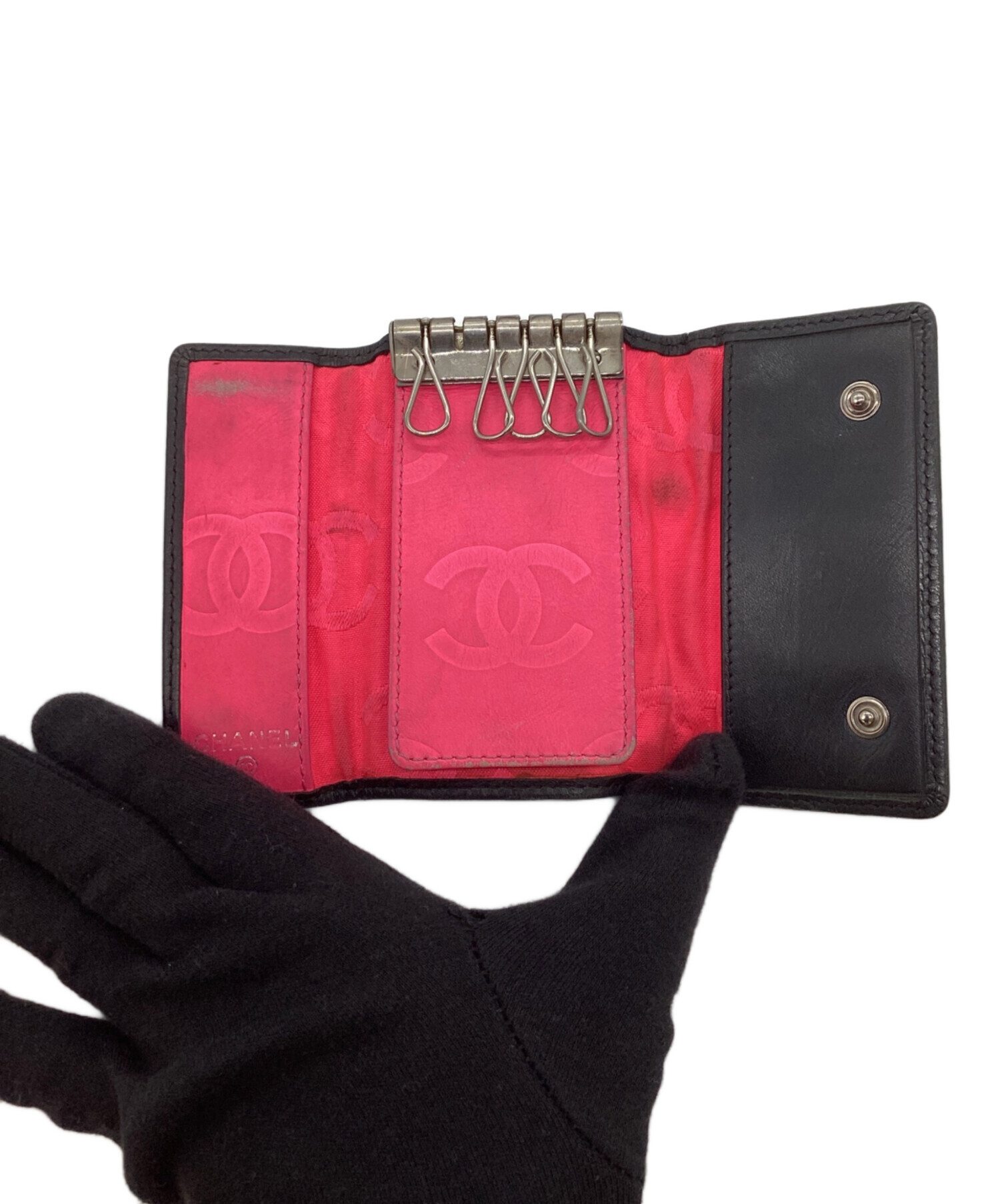 中古・古着通販】CHANEL (シャネル) キーケース ブラック｜ブランド