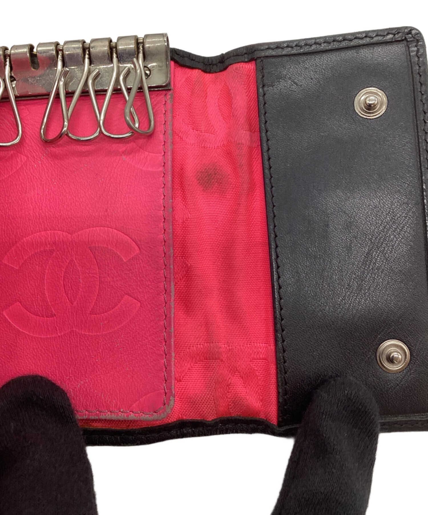 中古・古着通販】CHANEL (シャネル) キーケース ブラック｜ブランド