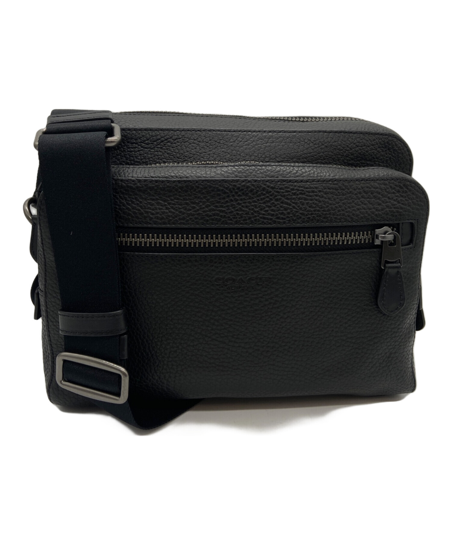 中古・古着通販】COACH (コーチ) ショルダーバッグ ブラック｜ブランド 