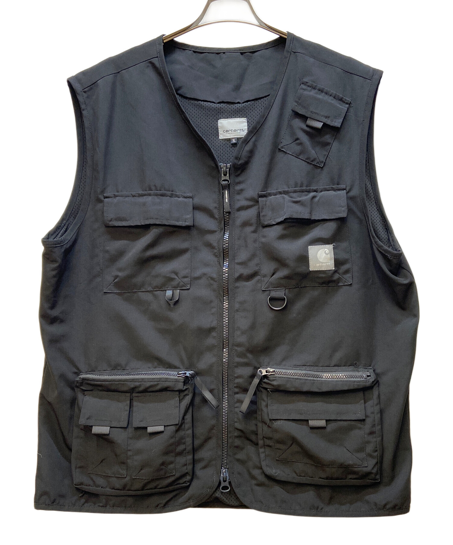 Carhartt WIP ワークベスト ブラック Lサイズ 中古・古着通販】Carhartt WIP (カーハート ワーク イン プログレス