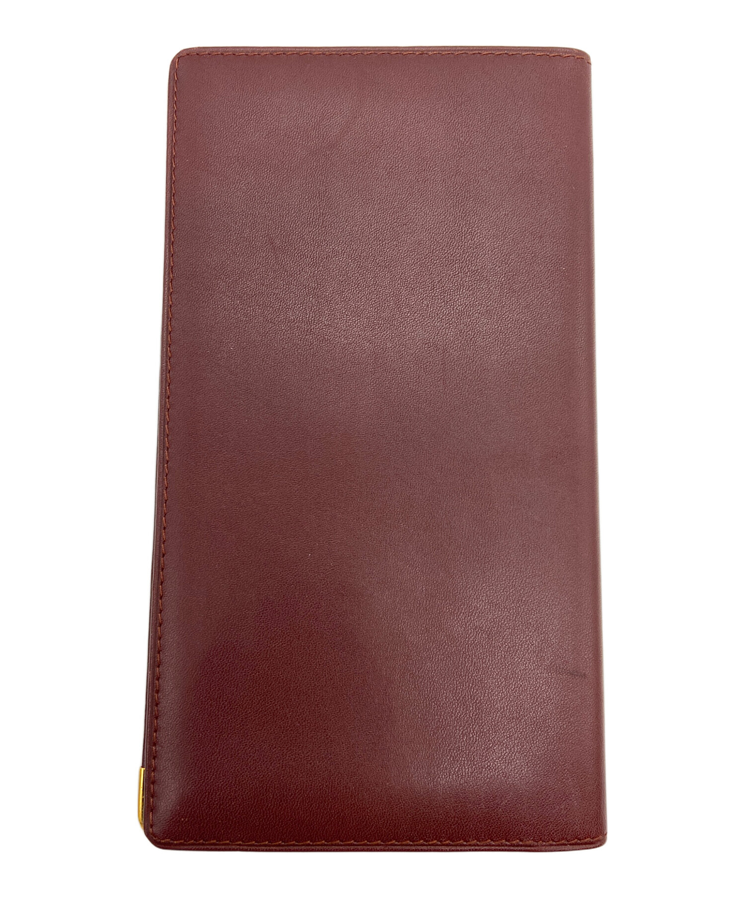 中古・古着通販】Cartier (カルティエ) 札入れ/マストライン ボルドー