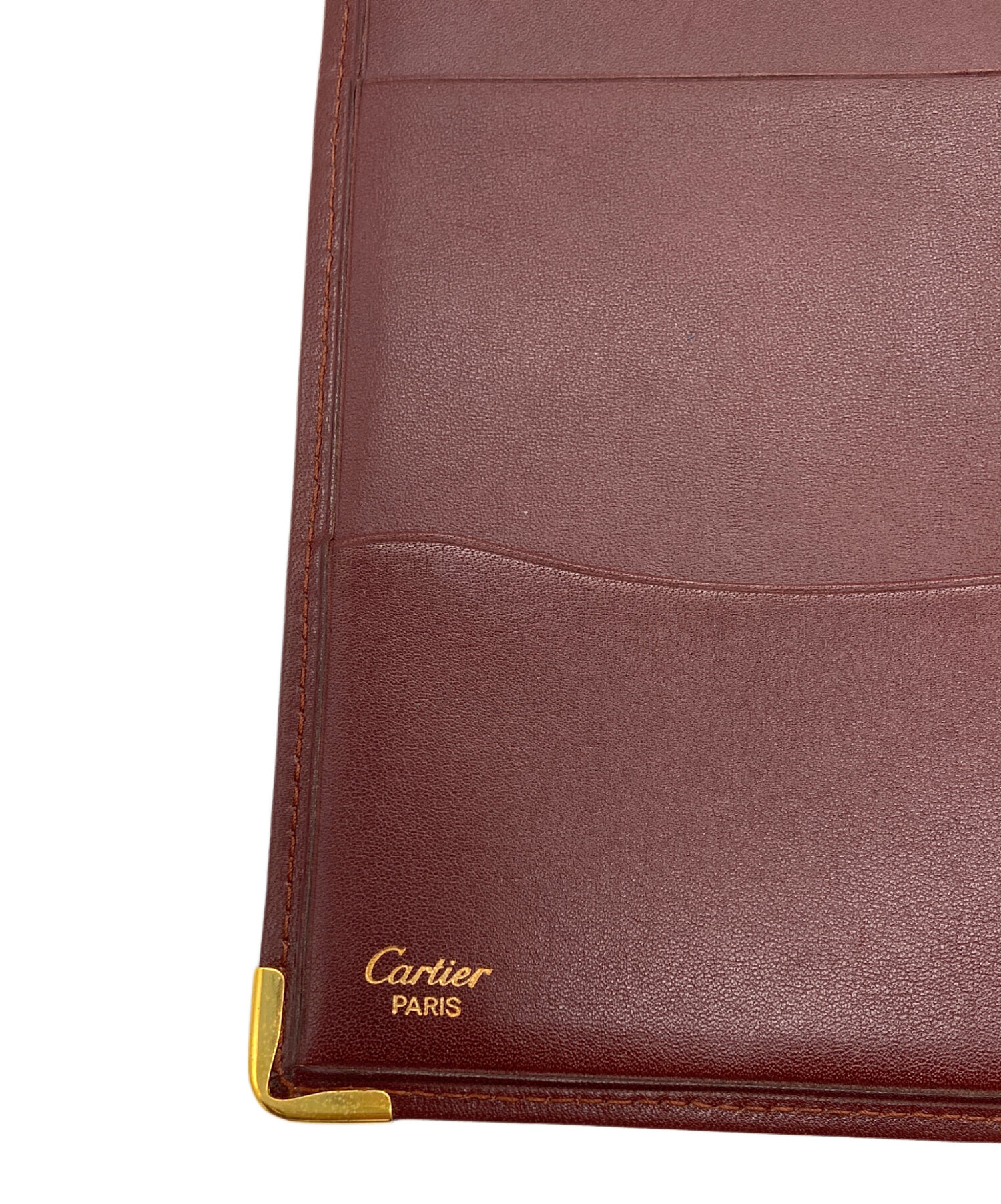 中古・古着通販】Cartier (カルティエ) 札入れ/マストライン ボルドー