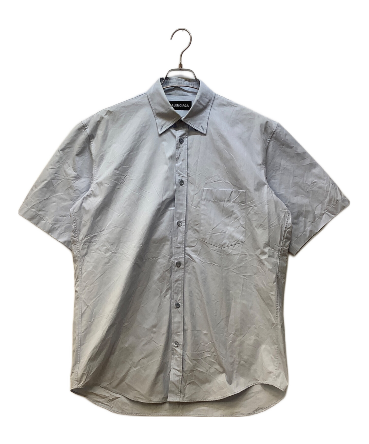 中古・古着通販】BALENCIAGA (バレンシアガ) 半袖シャツ/バックロゴ