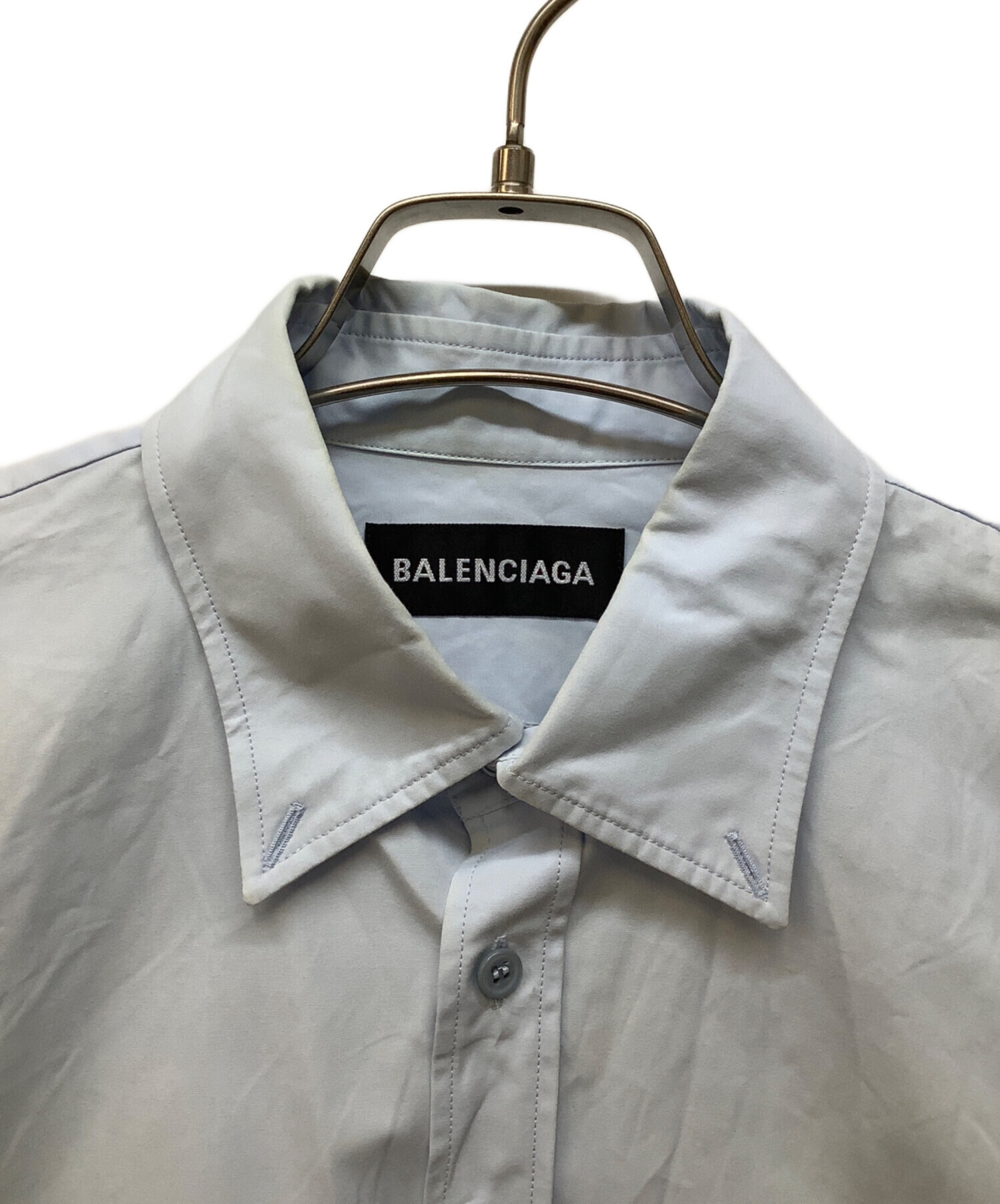 中古・古着通販】BALENCIAGA (バレンシアガ) 半袖シャツ/バックロゴ