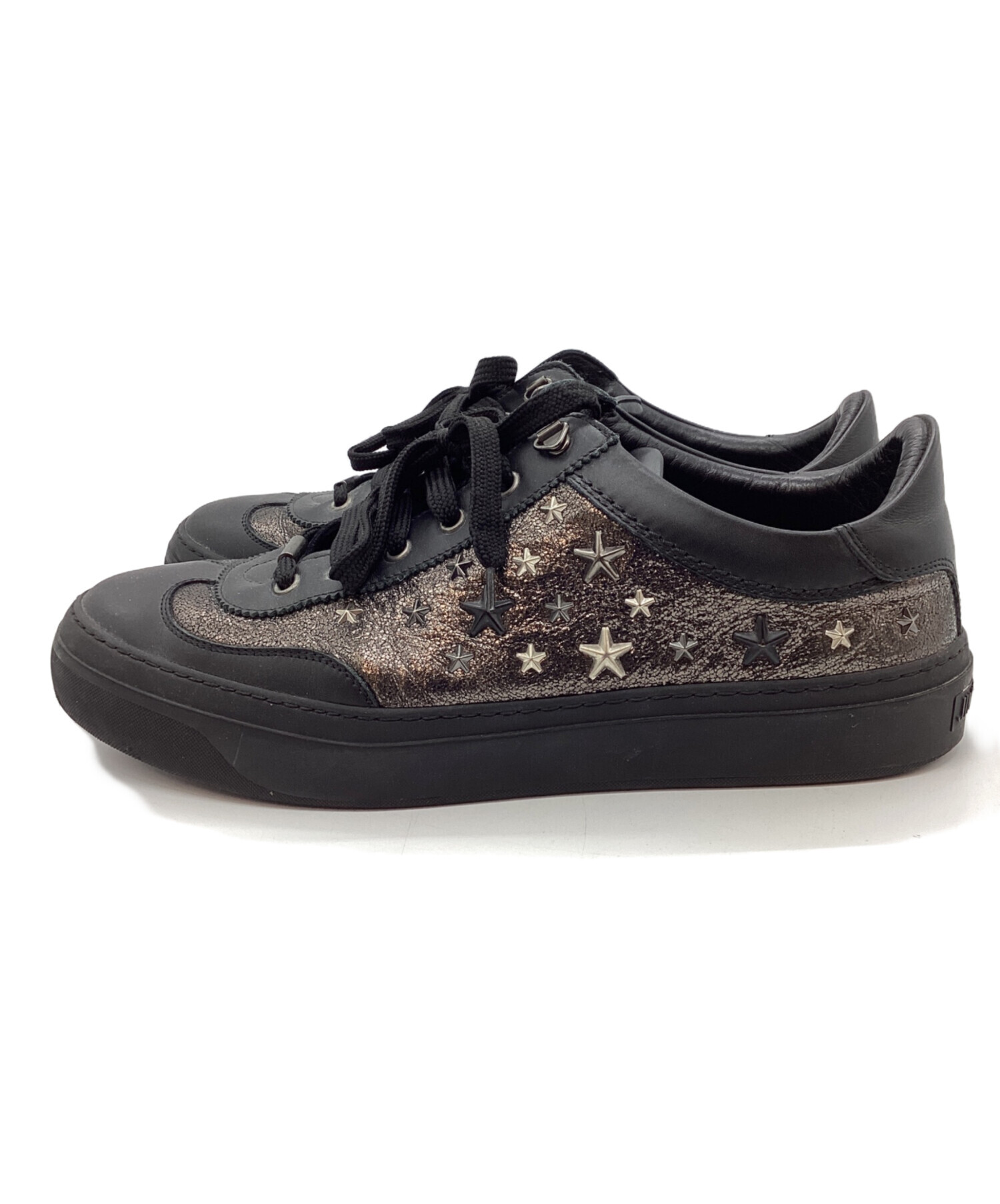 中古・古着通販】JIMMY CHOO (ジミーチュウ) スタッズスニーカー