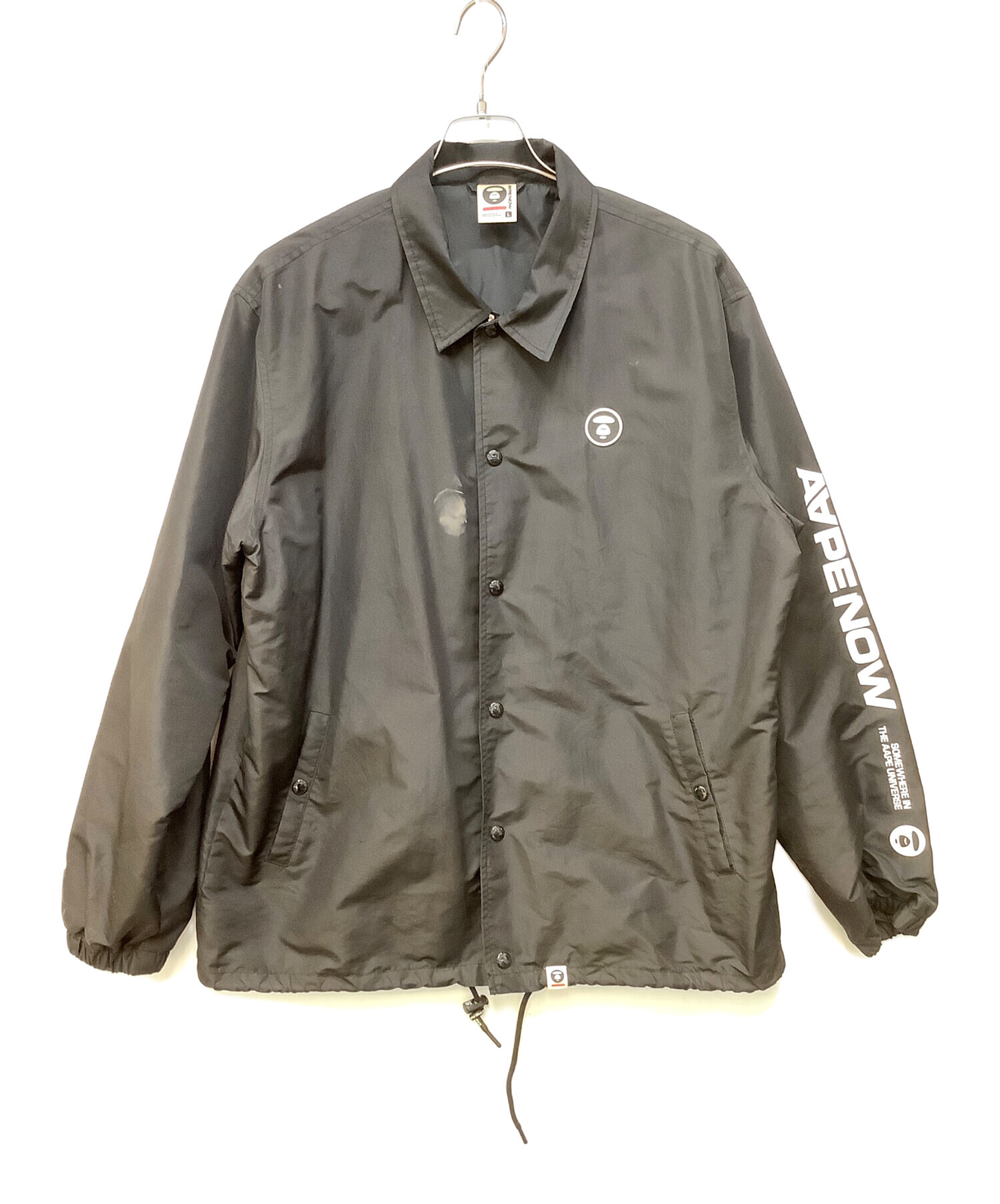 【美品】アベイシングエイプ ナイロンジャケット L 中古・古着通販】AAPE BY A BATHING APE (エーエイプ バイ ア