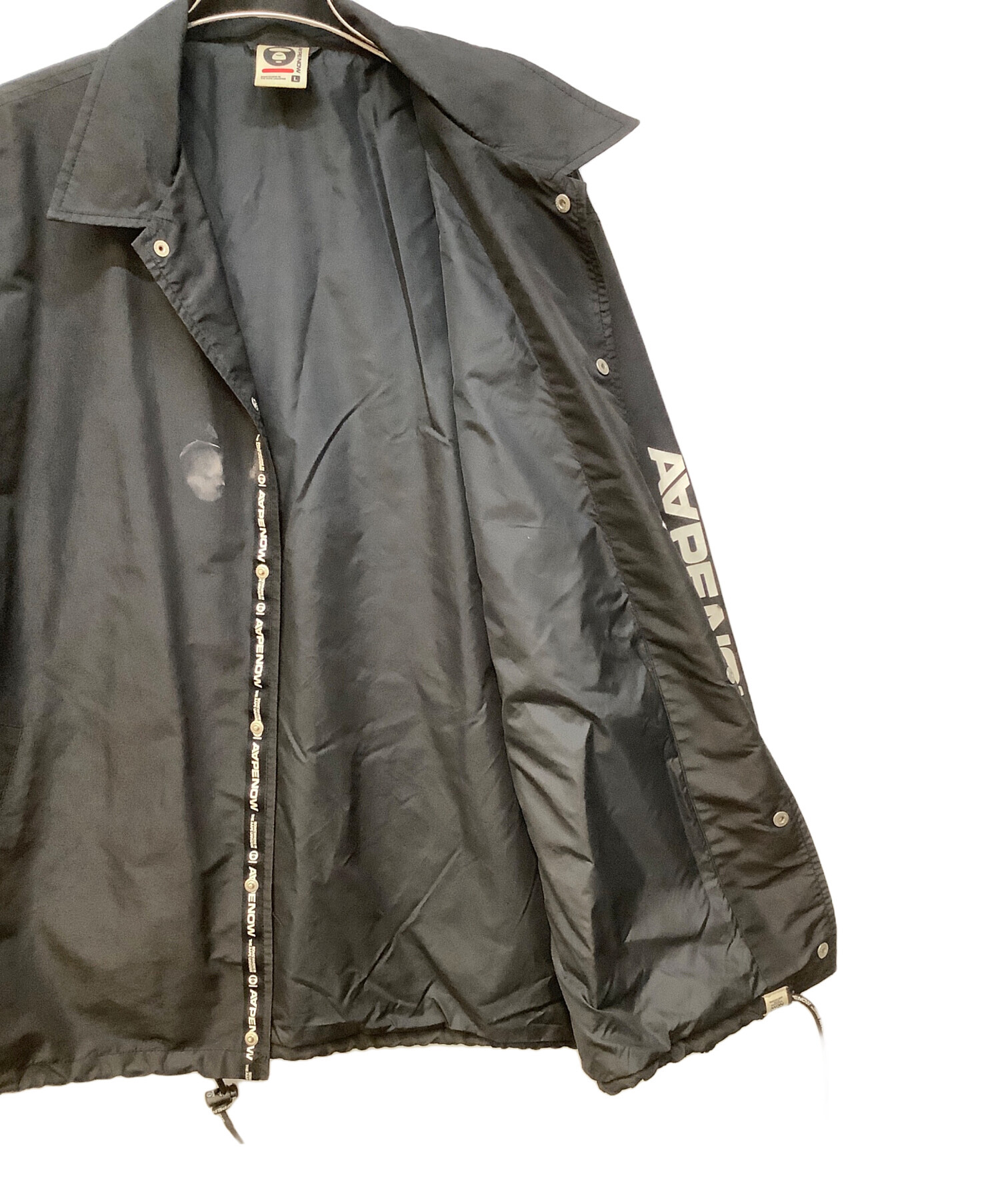 【美品】アベイシングエイプ ナイロンジャケット L 中古・古着通販】AAPE BY A BATHING APE (エーエイプ バイ ア