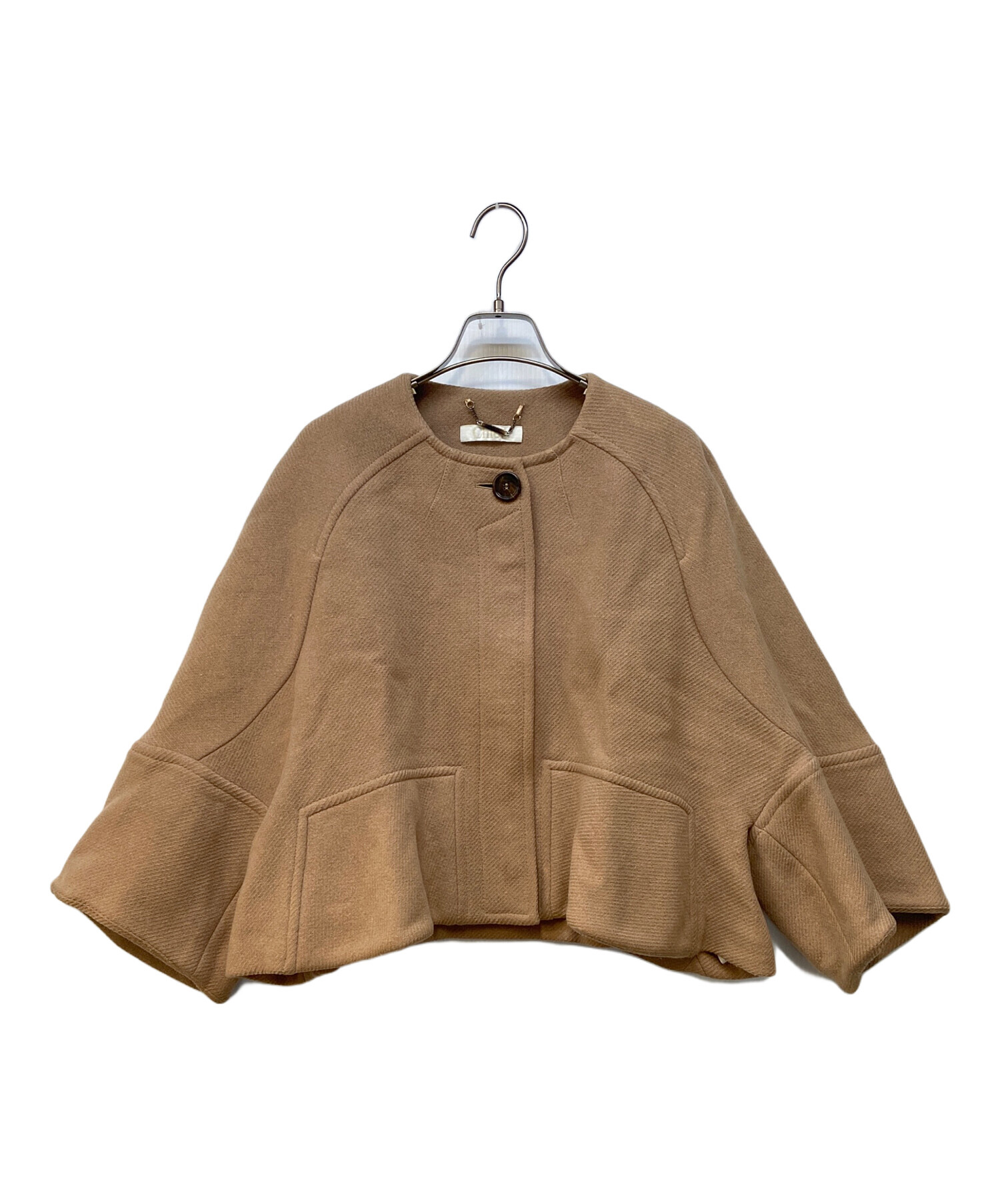 中古・古着通販】Chloe (クロエ) ショートジャケット ベージュ サイズ 