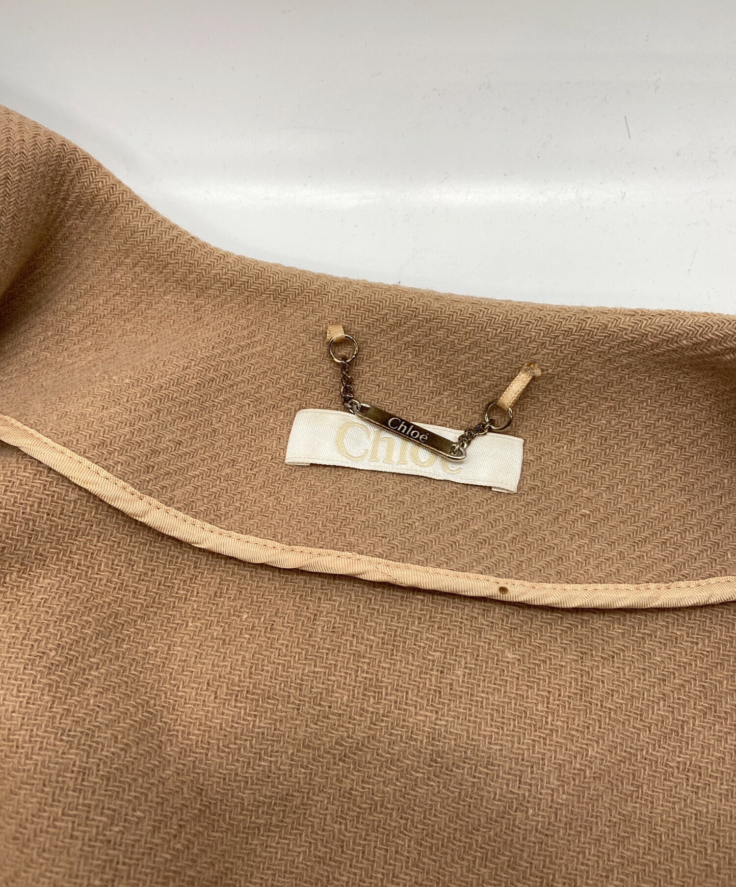 中古・古着通販】Chloe (クロエ) ショートジャケット ベージュ サイズ 