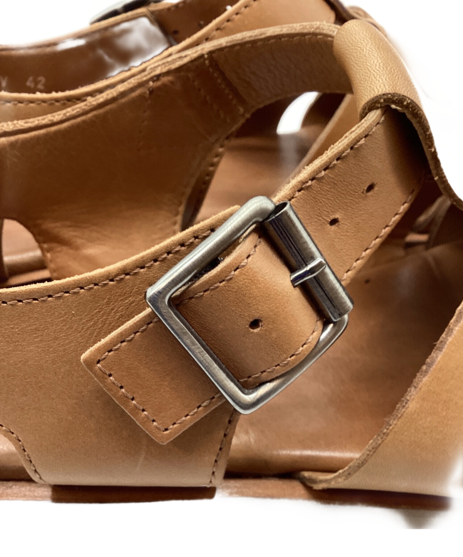 中古・古着通販】PARABOOT (パラブーツ) グルカサンダル ブラウン