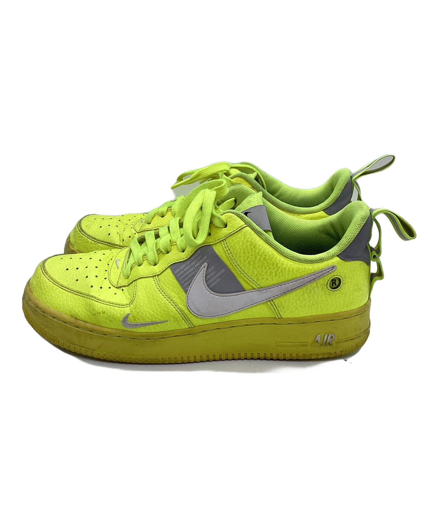 中古・古着通販】NIKE (ナイキ) AIR FORCE 1 07 LV8 UTILITY イエロー 