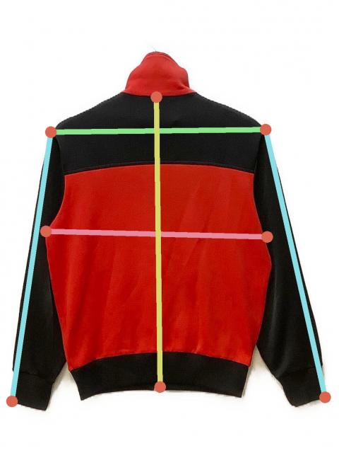 中古・古着通販】adidas (アディダス) トラックジャケット/デサント製