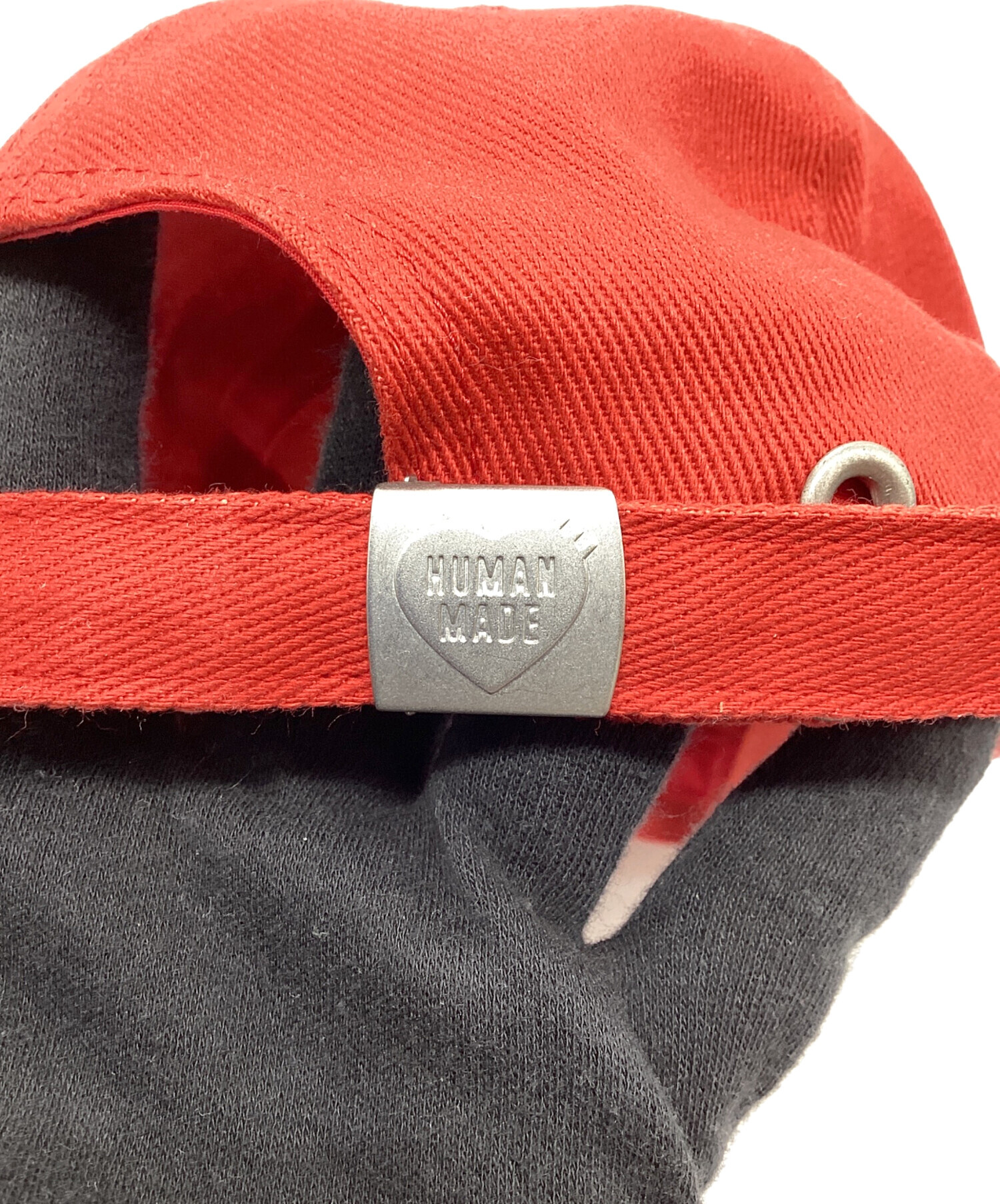 中古・古着通販】HUMAN MADE (ヒューマンメイド) キャップ レッド