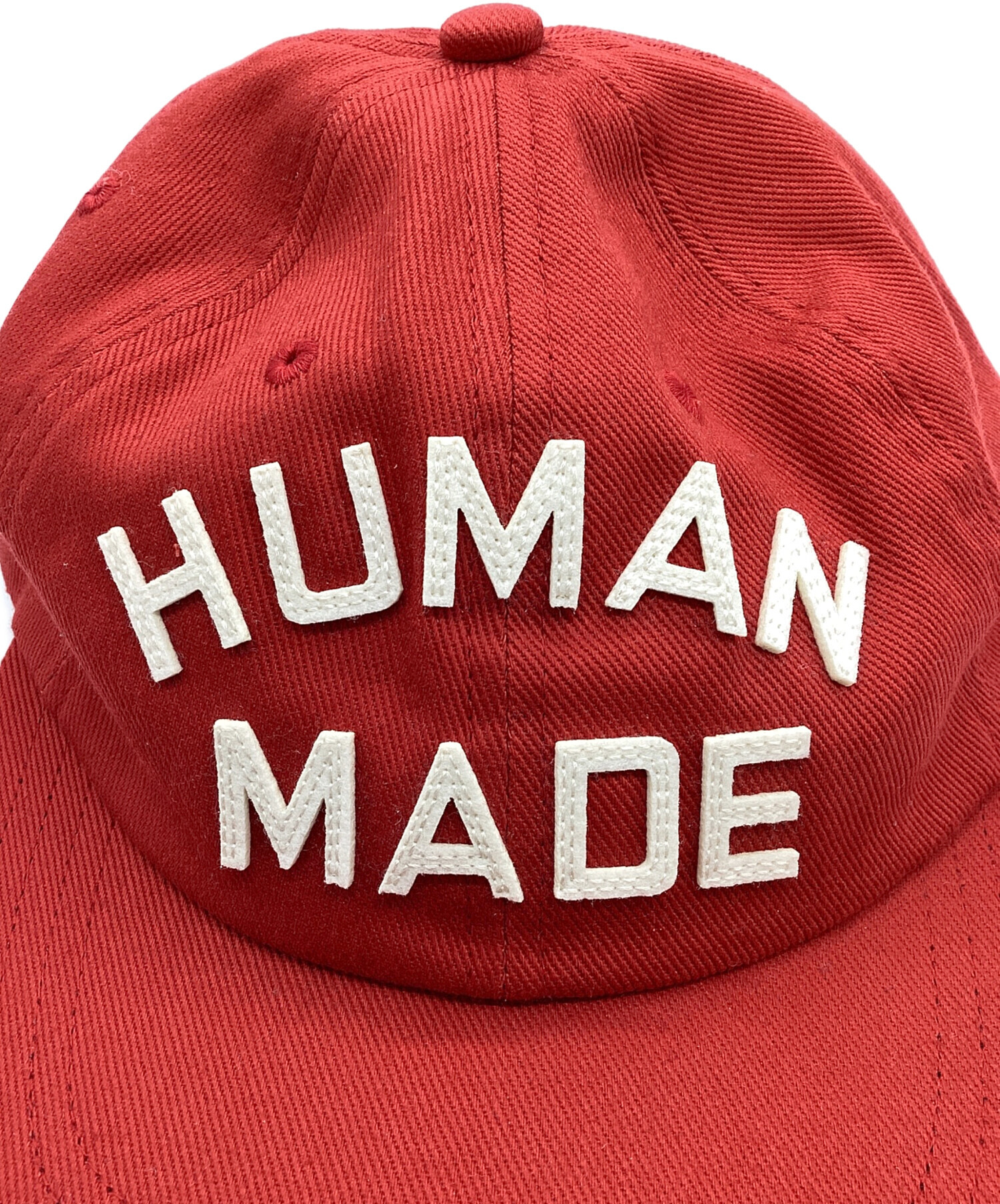 中古・古着通販】HUMAN MADE (ヒューマンメイド) キャップ レッド