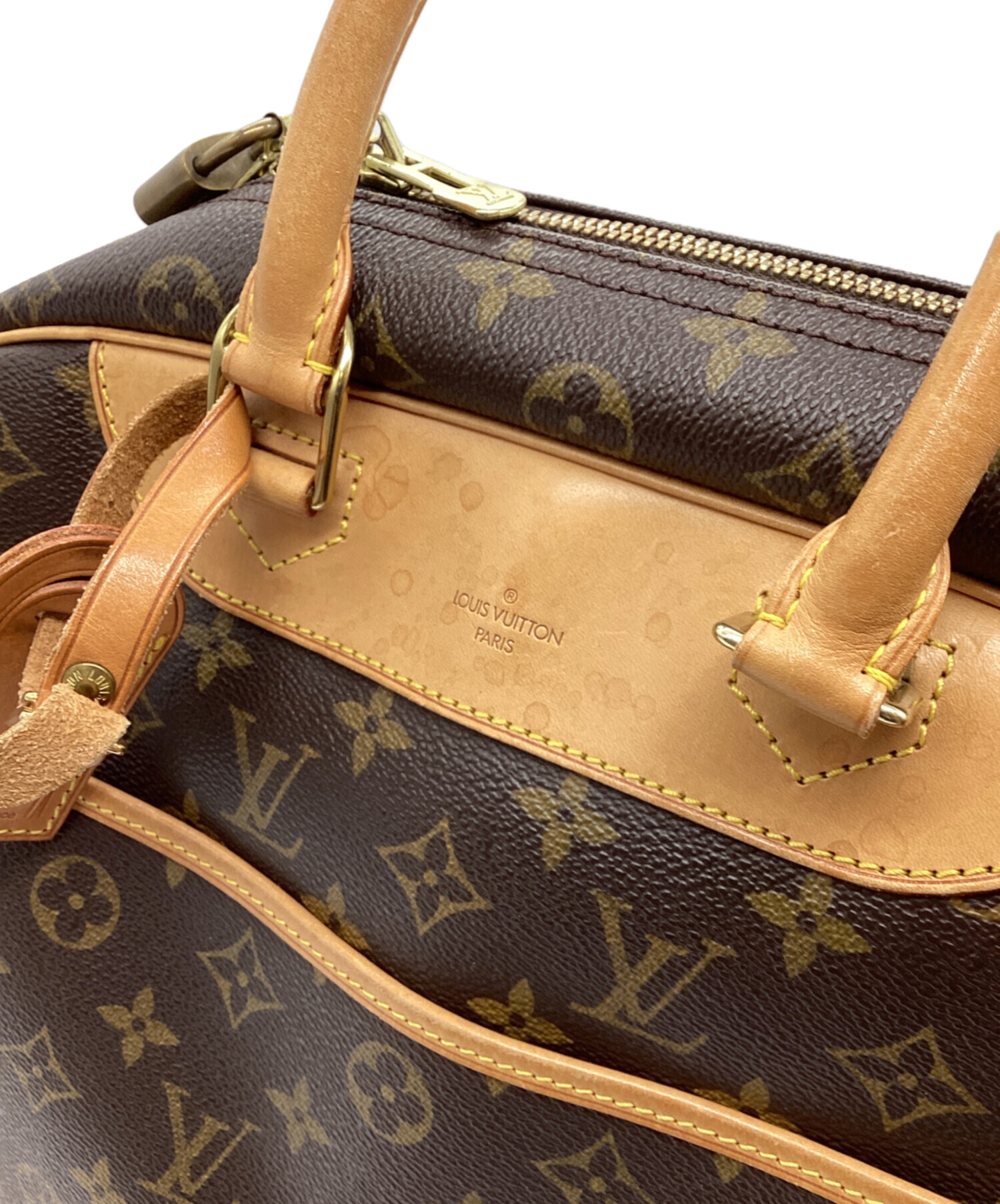 ルイヴィトン モノグラム ドーヴィル ハンドバッグ 中古・古着通販】LOUIS VUITTON (ルイ ヴィトン) ハンドバッグ