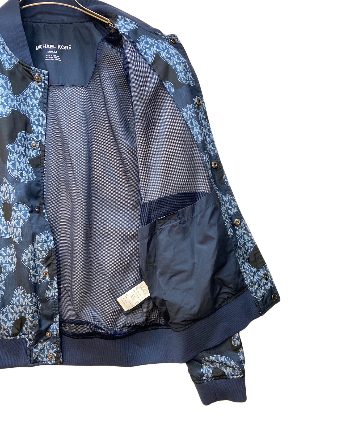 中古・古着通販】MICHAEL KORS (マイケル・コース) ブルゾン ネイビー 