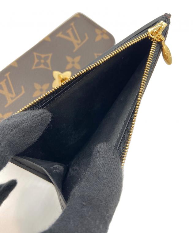 中古・古着通販】LOUIS VUITTON (ルイ ヴィトン) 3つ折り財布 ブラウン