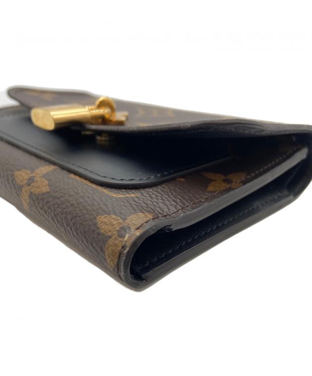 LOUIS VUITTON 三つ折り財布 ブラウン 中古・古着通販】LOUIS VUITTON (ルイ ヴィトン) 3つ折り財布 ブラウン