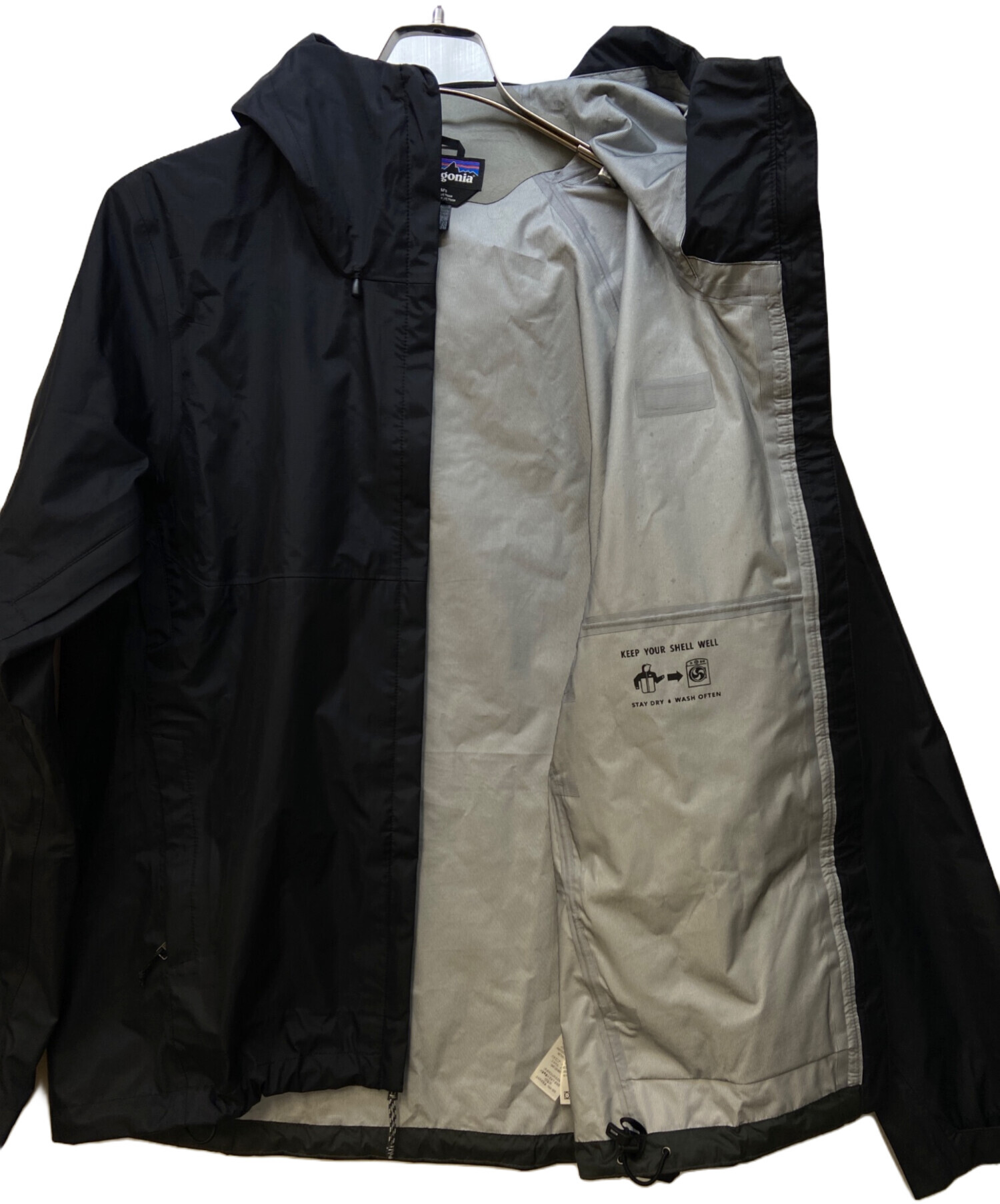 パタゴニア アウトドア ナイロンジャケット S ブラック patagonia フード レディース 古着 【231112】 中古・古着通販】Patagonia (パタゴニア) ナイロンジャケット ブラック