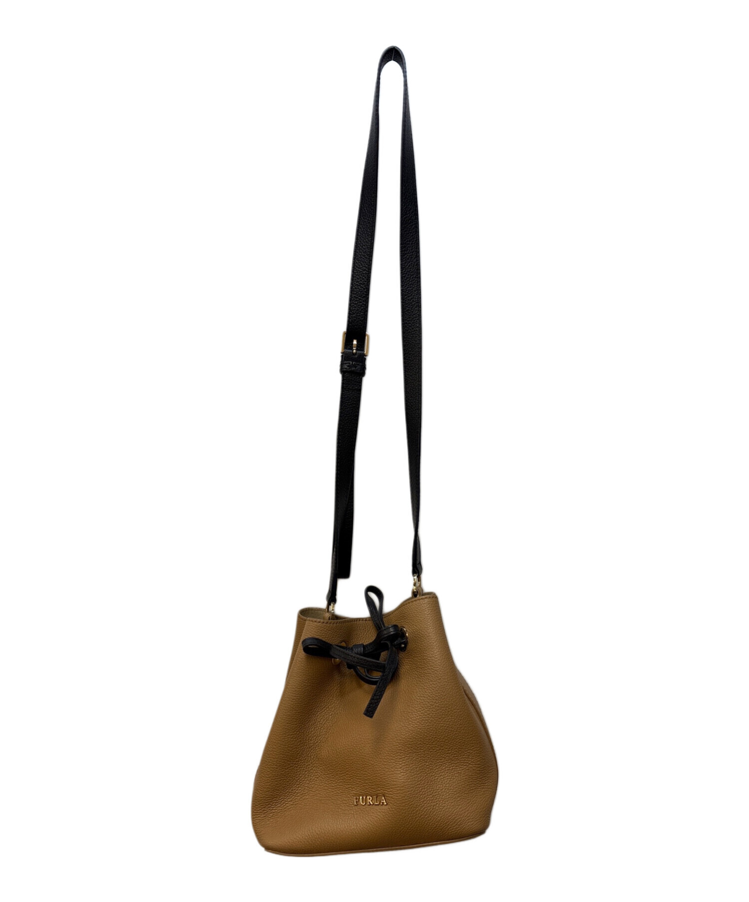 中古・古着通販】FURLA (フルラ) ショルダーバッグ ベージュ｜ブランド