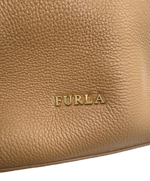 中古・古着通販】FURLA (フルラ) ショルダーバッグ ベージュ｜ブランド