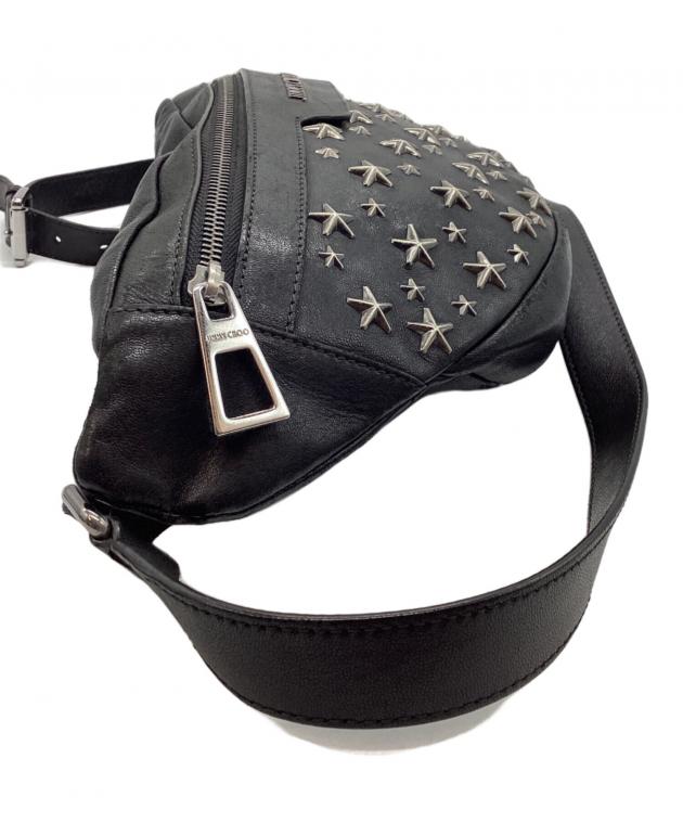 中古・古着通販】JIMMY CHOO (ジミーチュウ) ウエストバッグ ブラック