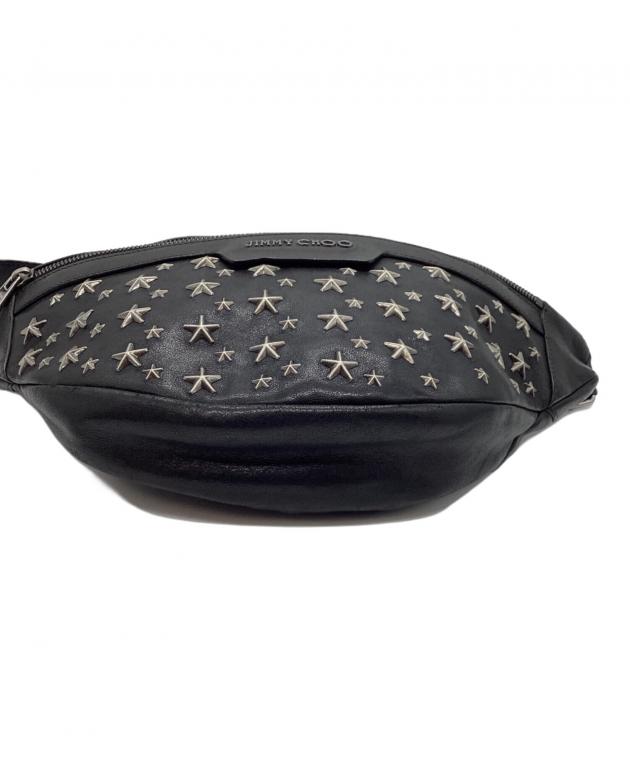 中古・古着通販】JIMMY CHOO (ジミーチュウ) ウエストバッグ ブラック
