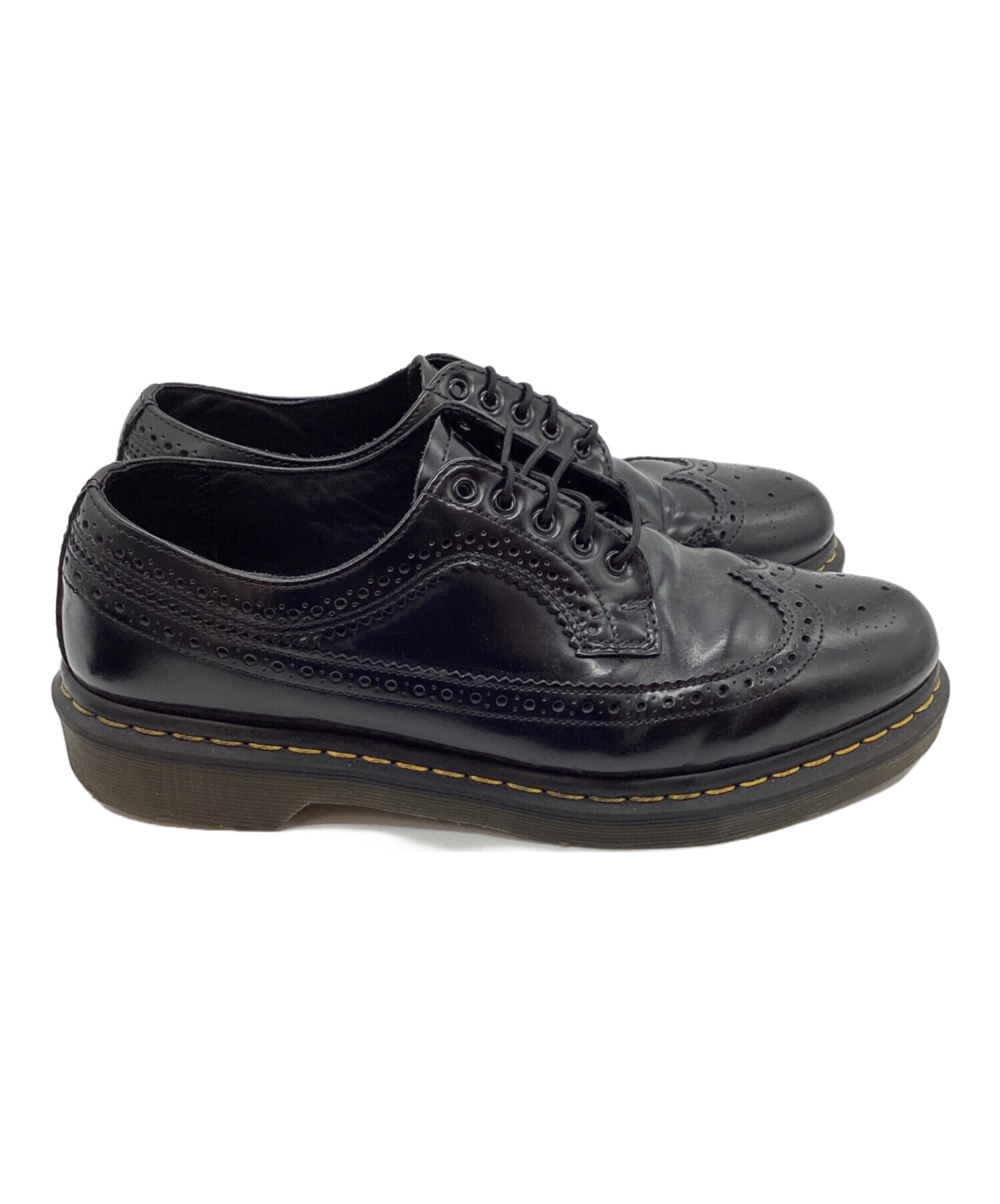 美品　UK9 Dr. Martens 黒 ドレスシューズ P4665 28cm 中古・古着通販】Dr.Martens (ドクターマーチン) ローカットブーツ