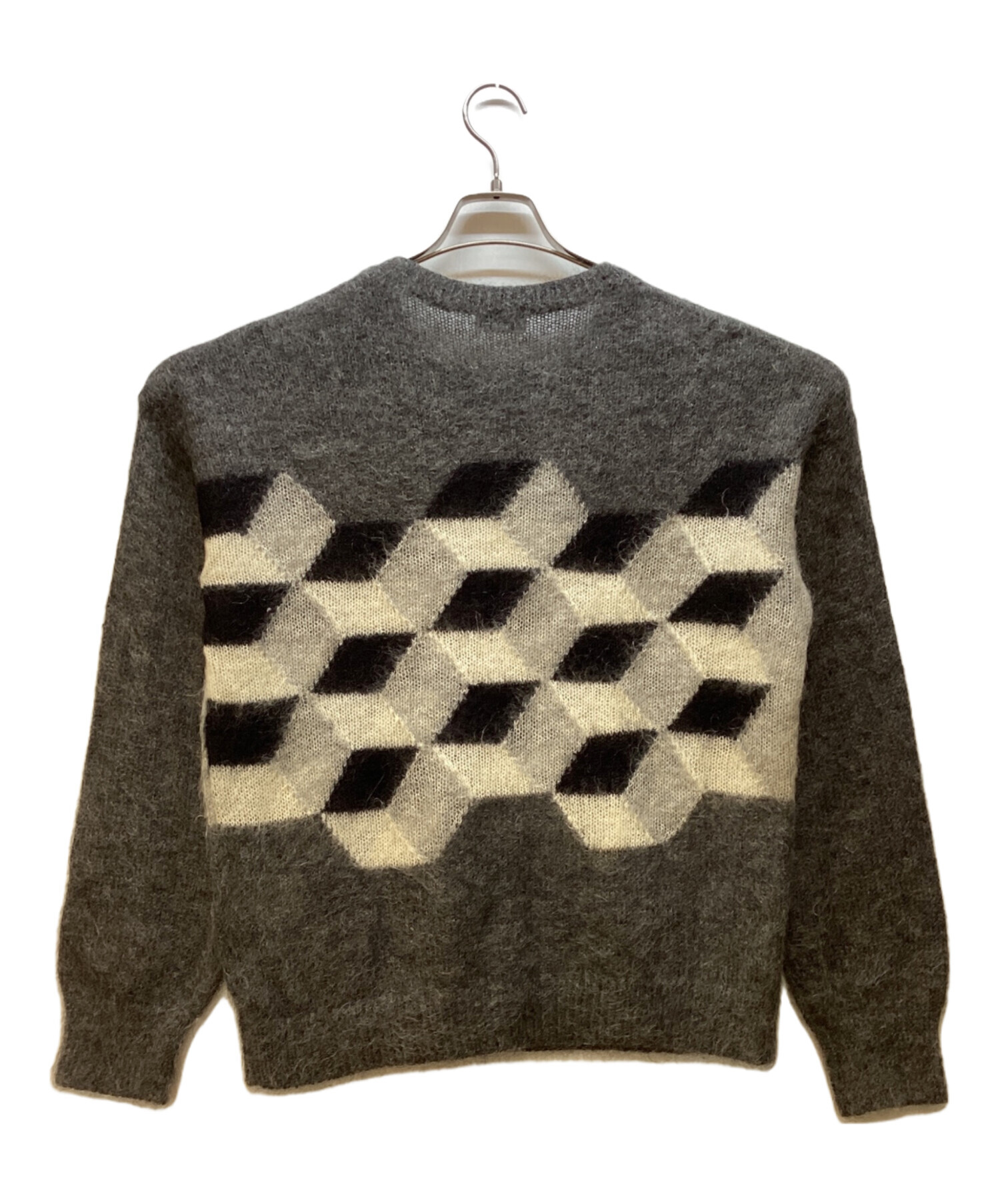MONCLER モンクレール　FRAGMENT フラグメント　モヘア　ニット 中古・古着通販】MONCLER (モンクレール) FRAGMENT (フラッグメント
