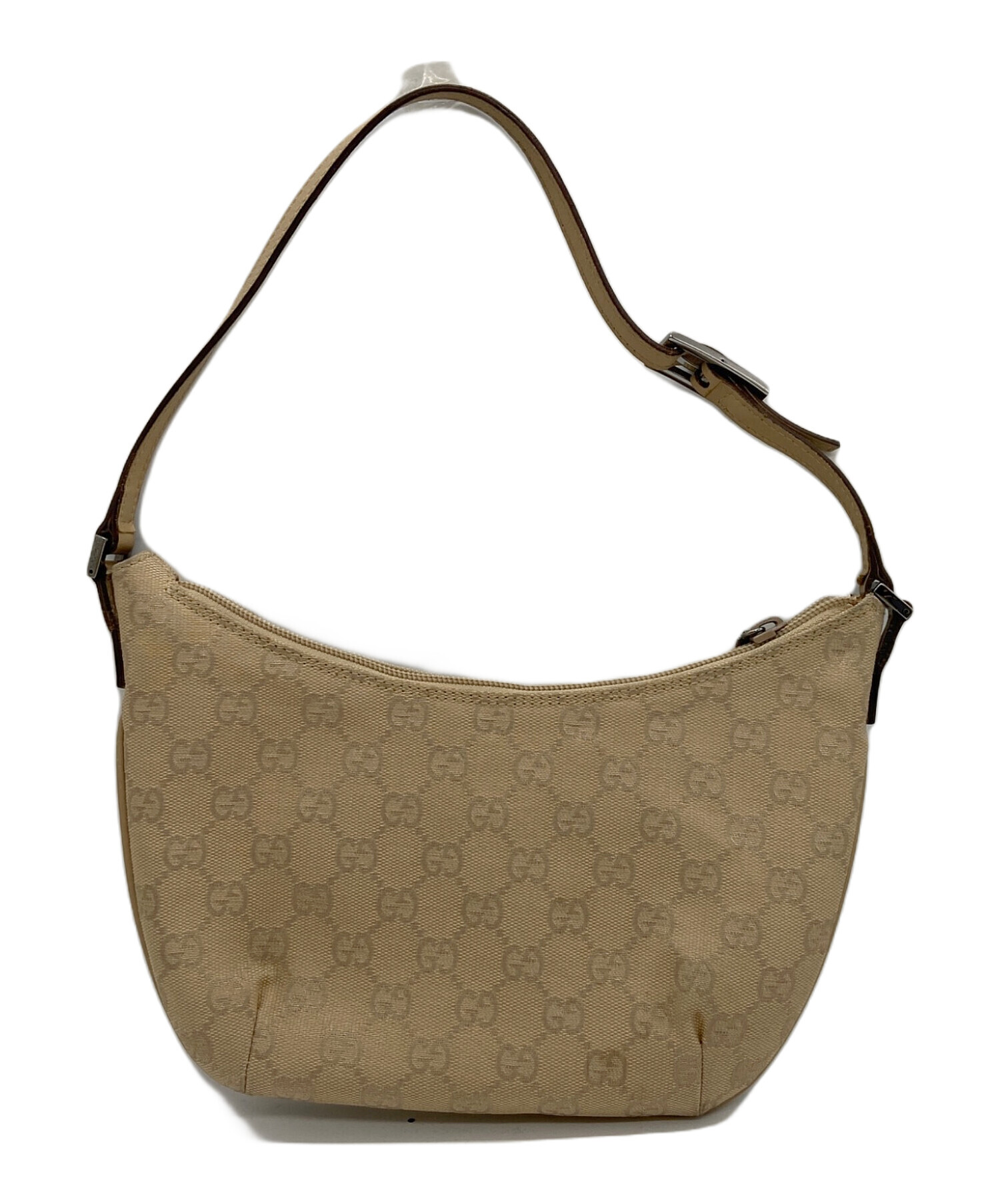 中古・古着通販】GUCCI (グッチ) ハンドバッグ ベージュ｜ブランド