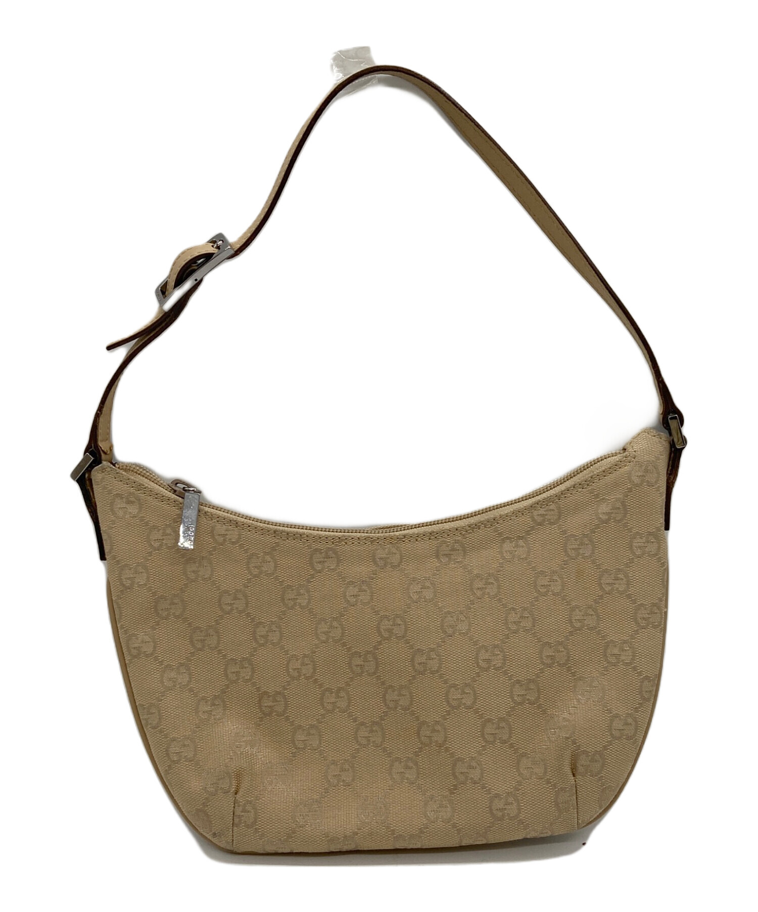 c*様 Gucci ハンドバッグ ベージュ/ブラウン GUCCI グッチ GGキャンバス トートバッグ ハンドバッグ ベージュ