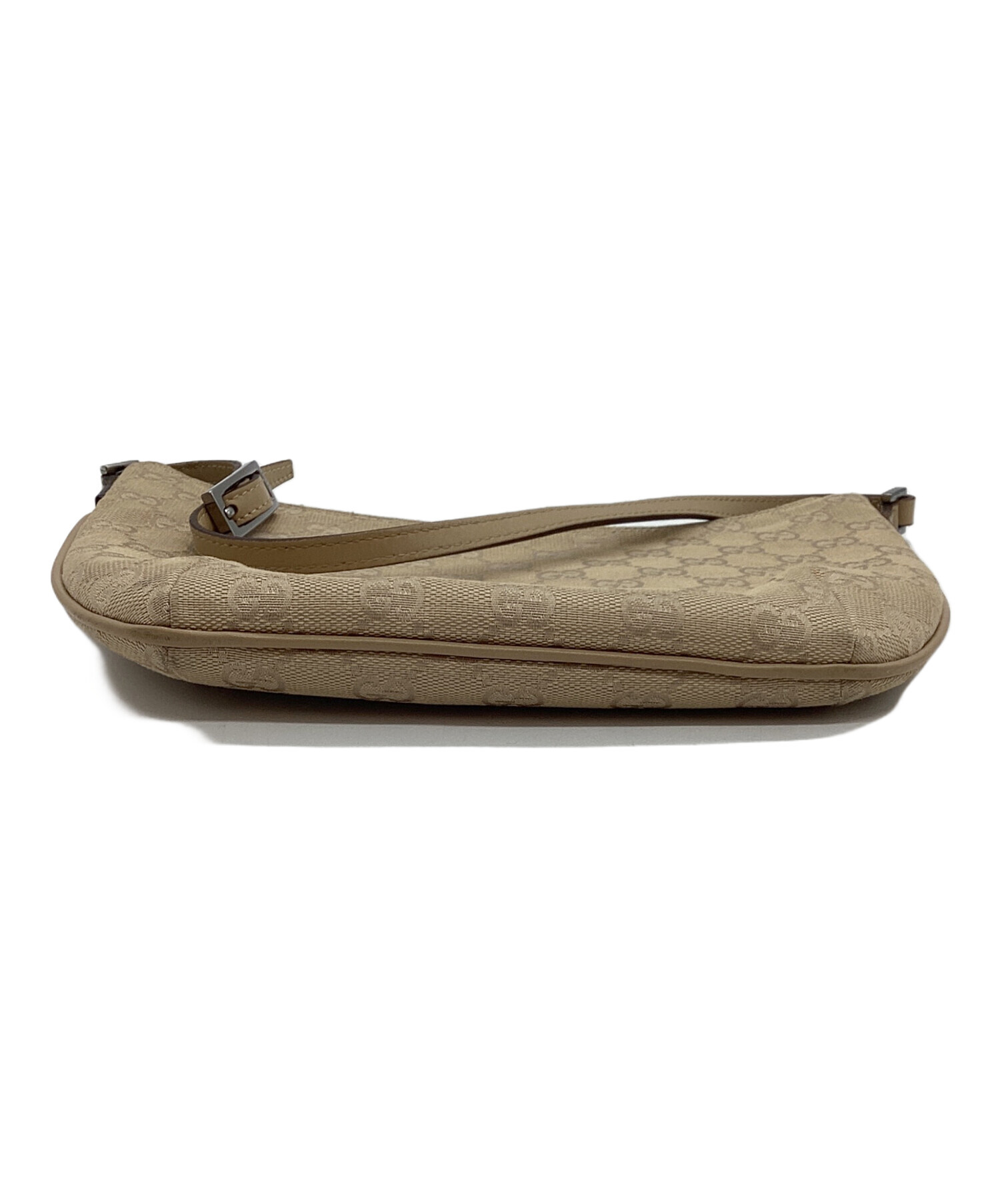 中古・古着通販】GUCCI (グッチ) ハンドバッグ ベージュ｜ブランド 