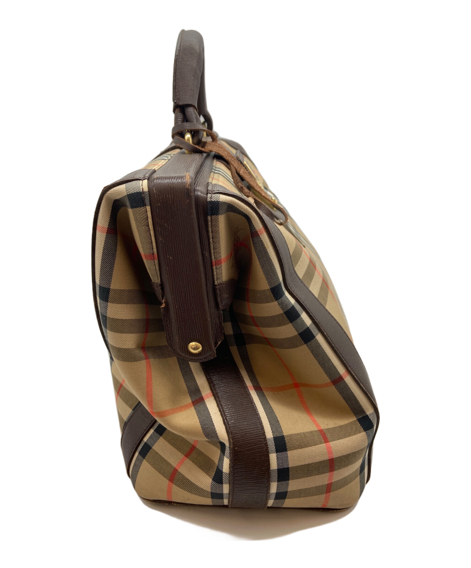 Burberrys ボストンバッグ ベージュ/ブラウン 中古・古着通販】Burberry's (バーバリー) ボストンバッグ ベージュ