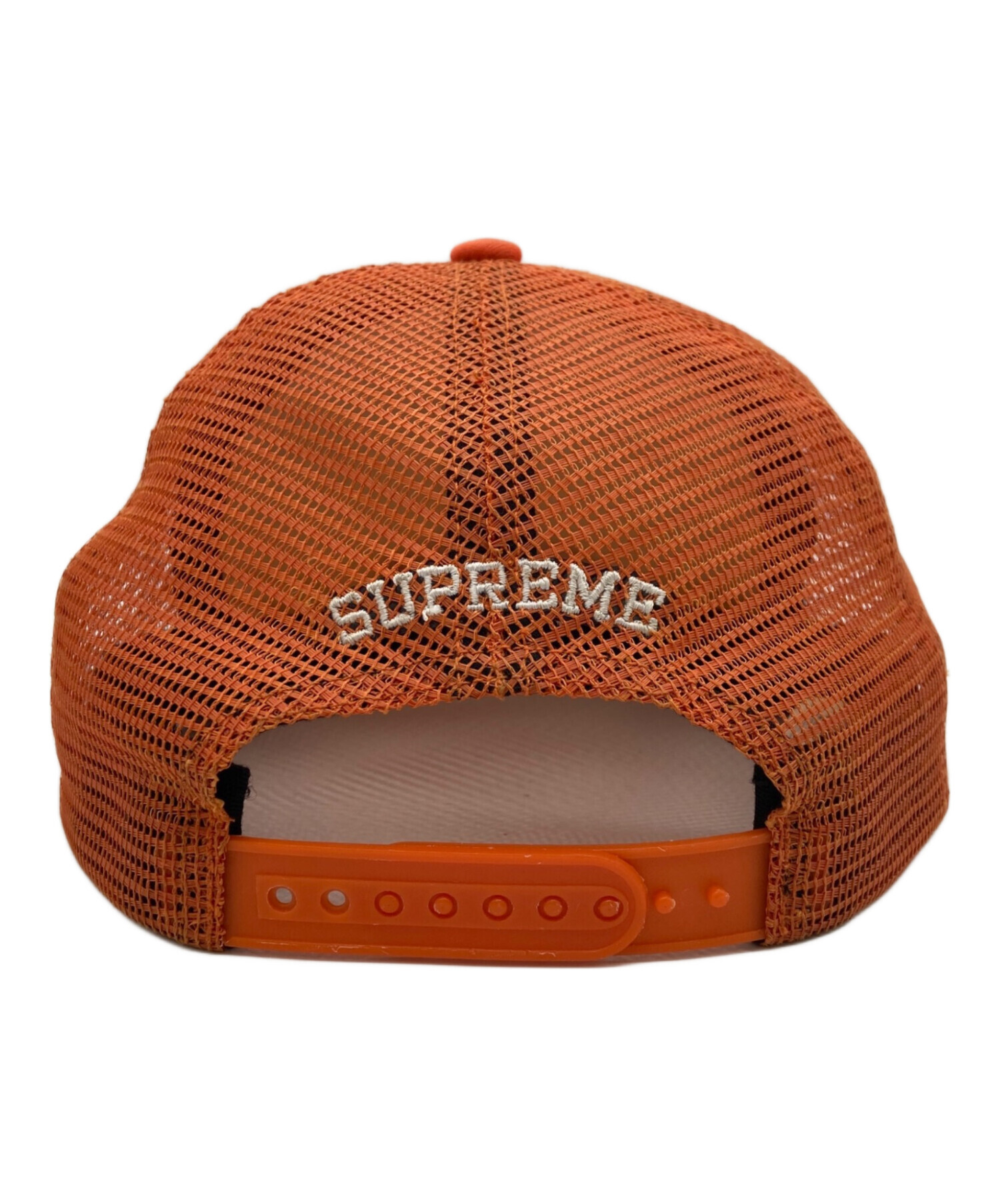 中古・古着通販】SUPREME (シュプリーム) メッシュキャップ オレンジ